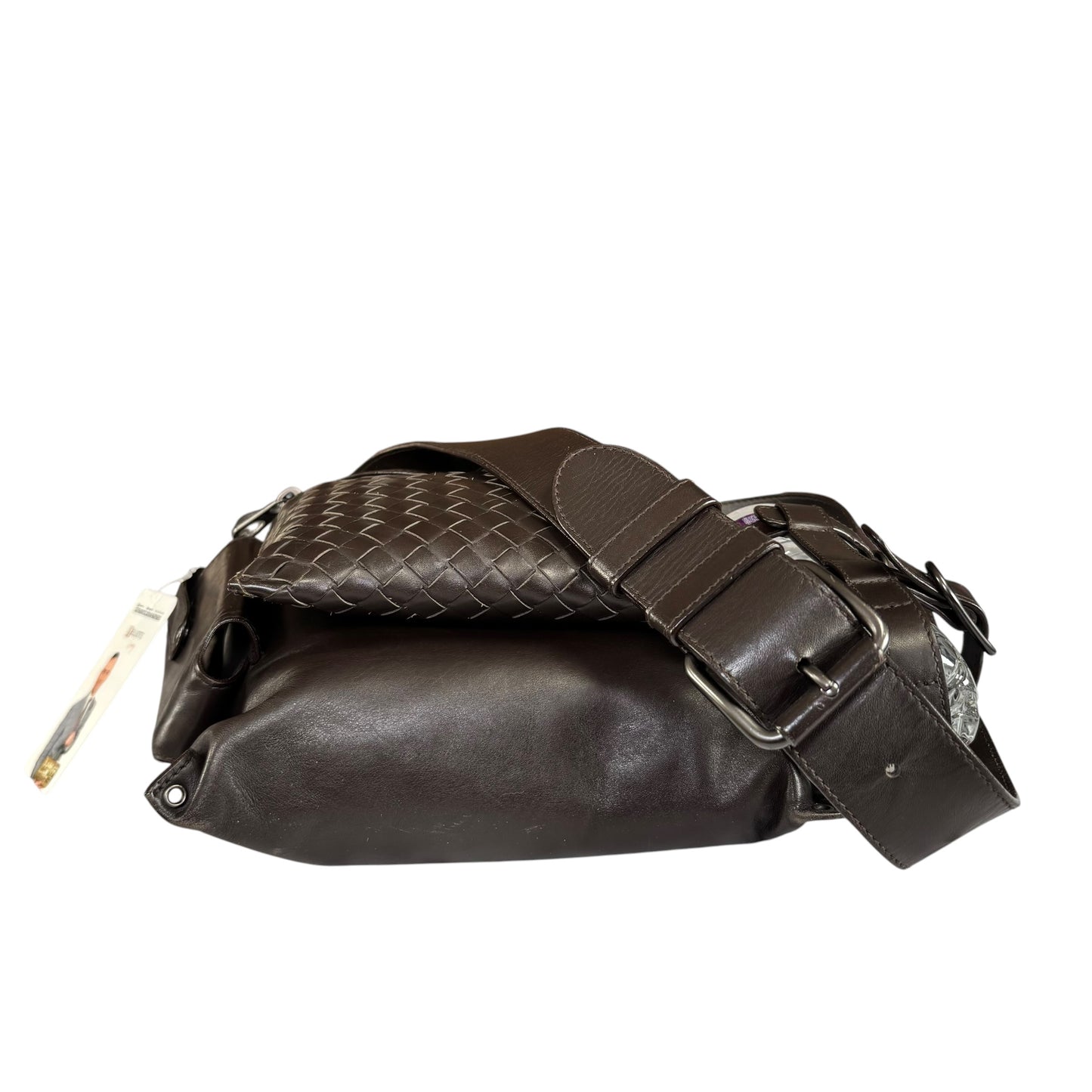 Bottega Veneta Travel Brown Leather Belt Bum Sling Pack Fanny Bag
