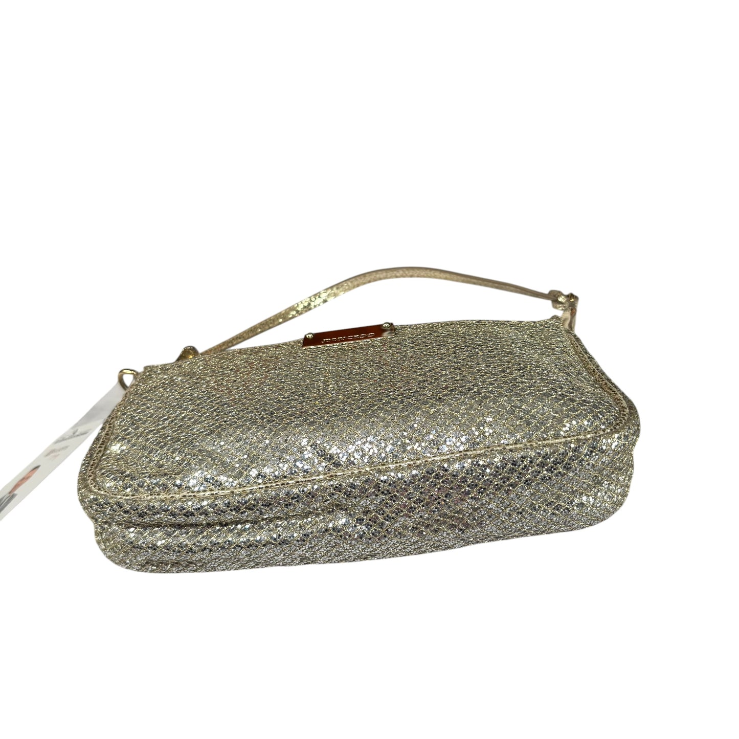 Jimmy Choo Glitter GHW Pouchette Shoulder Purse