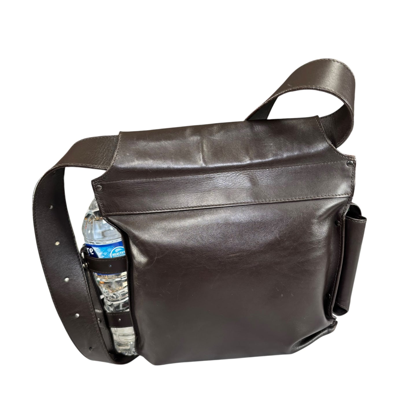 Bottega Veneta Travel Brown Leather Belt Bum Sling Pack Fanny Bag