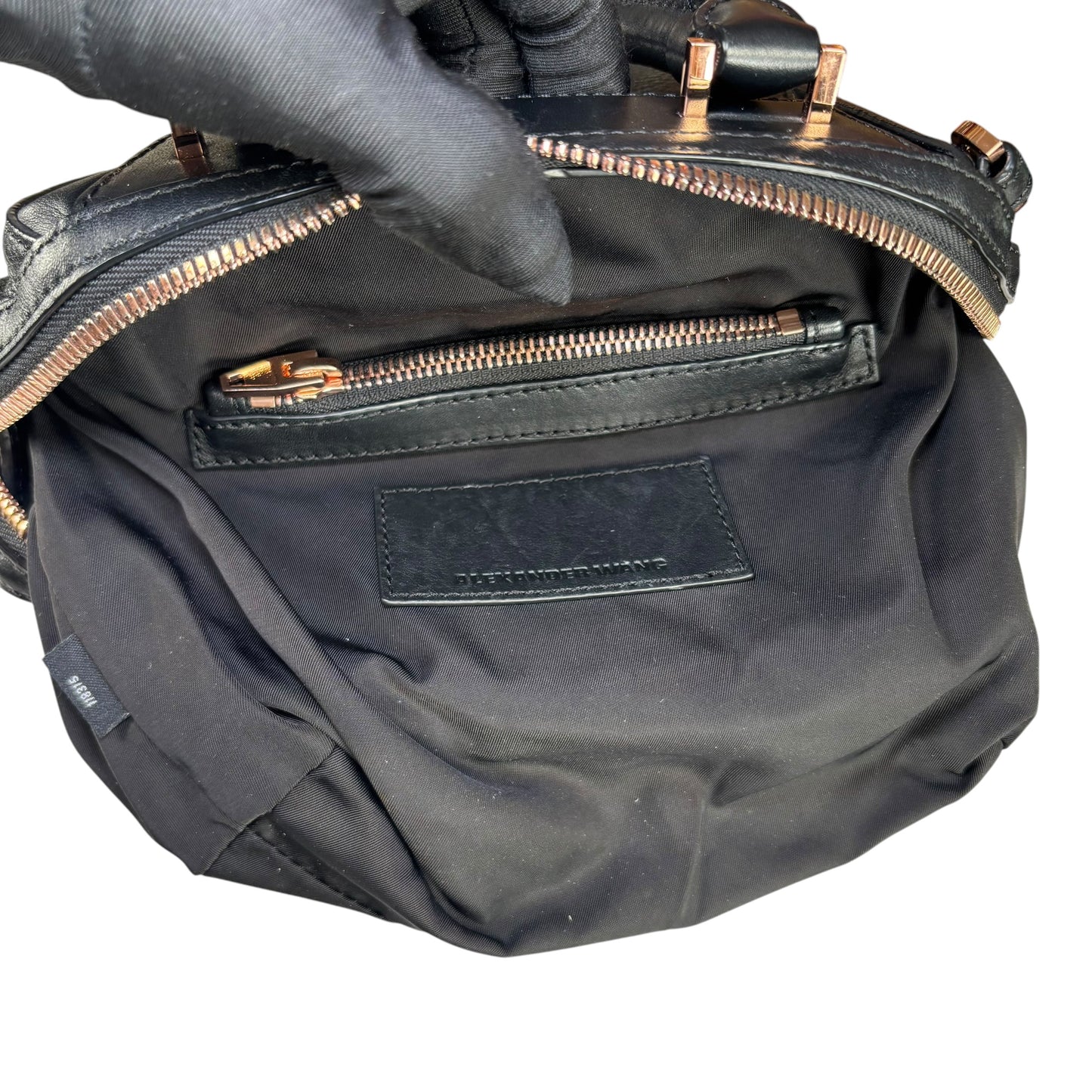 Alexander Wang Emilie Satchel w/Strap Rose Gold HW Purse