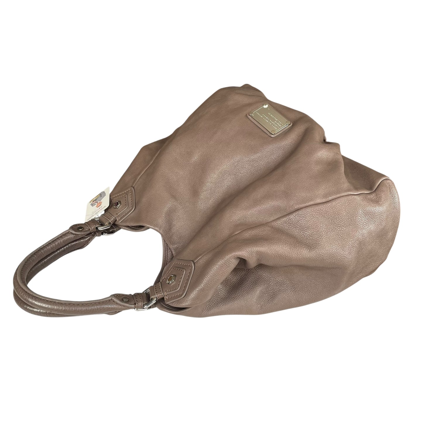 Marc by Marc Jacobs Classic Q Francesca SHW Taupe Leather  2-Way Hobo Bag