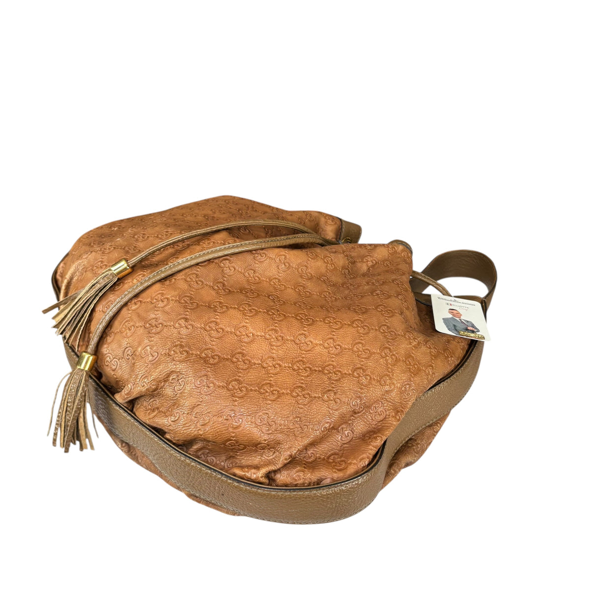 Gucci GG GHW Icon XL Brown Shoulder Hobo Bag