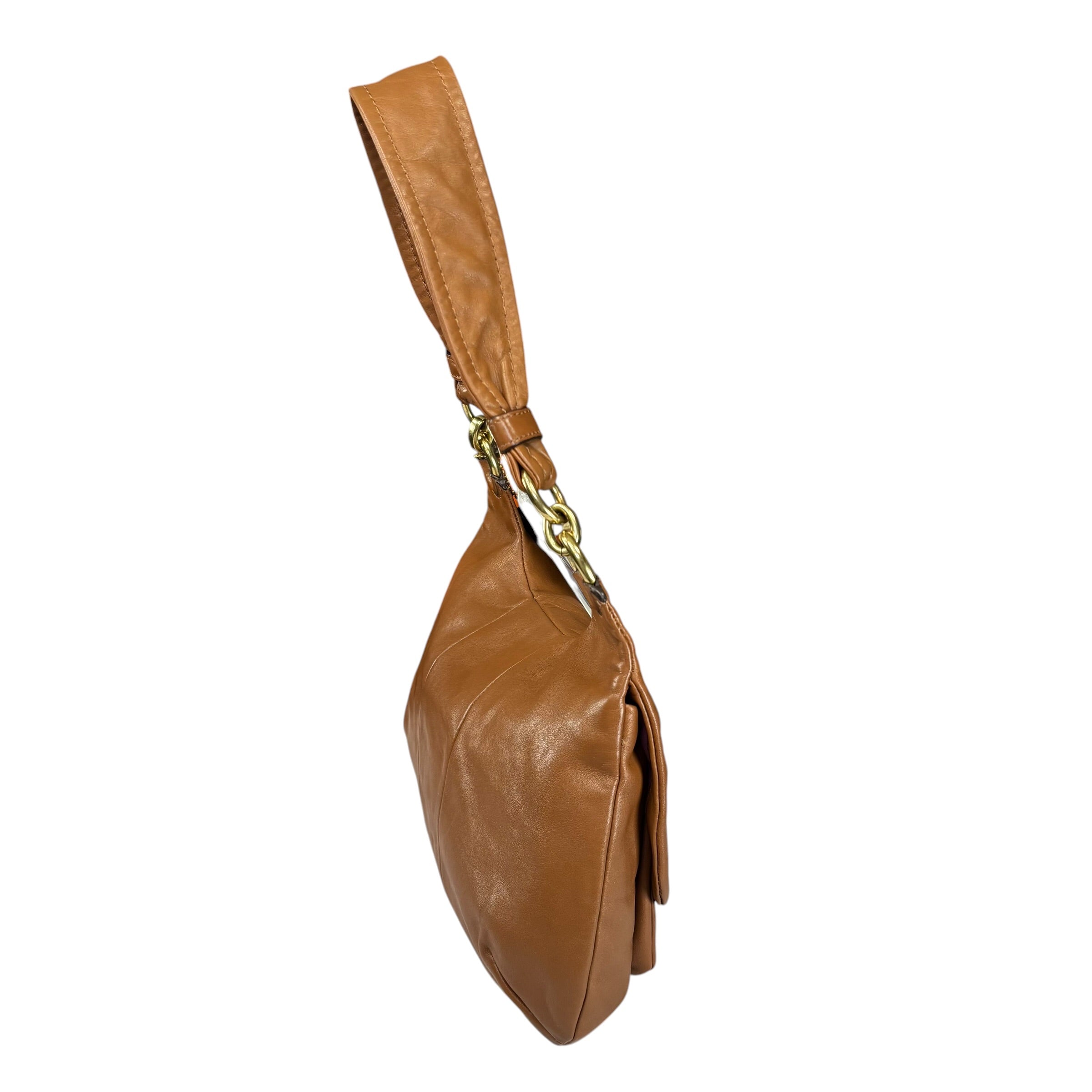 Coach Y2K Kristin Brown Leather BHW Shoulder 2-Way Purse