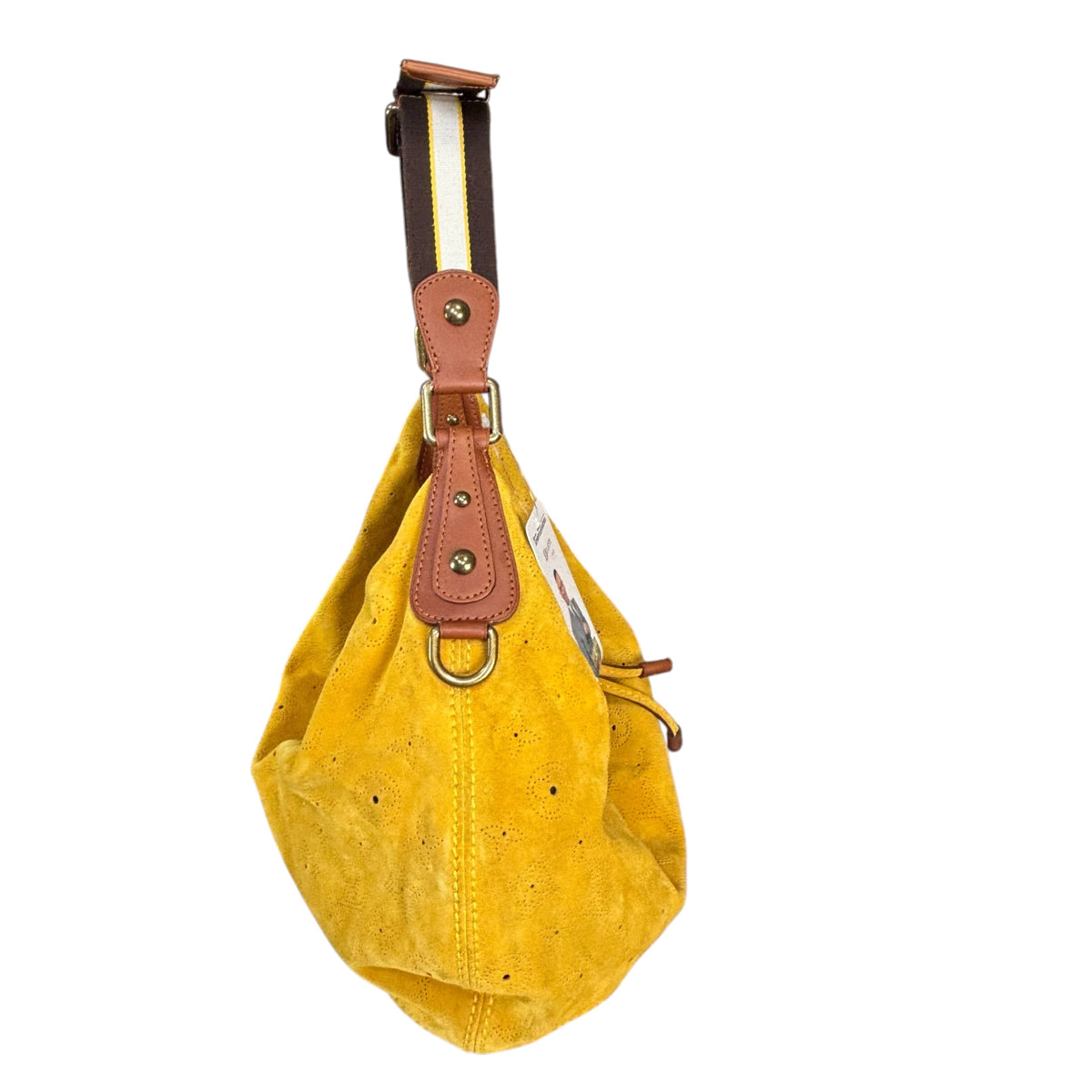 Louis Vuitton Y2K Onata Mustard Mahina Suede GM Hobo Bag