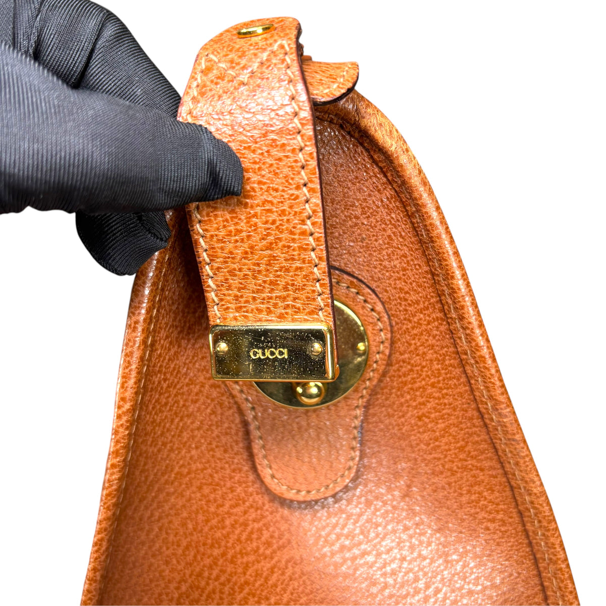 Gucci Brown 90’s XL Luggage Business Bag