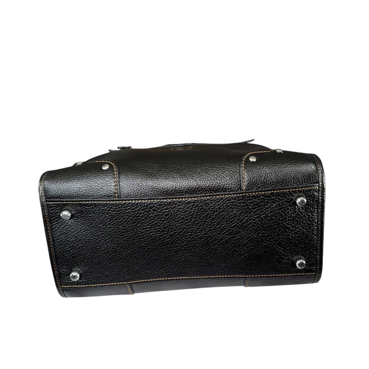 Coach Millie SHW Pebbled Leather Satachel Crossbody Bag