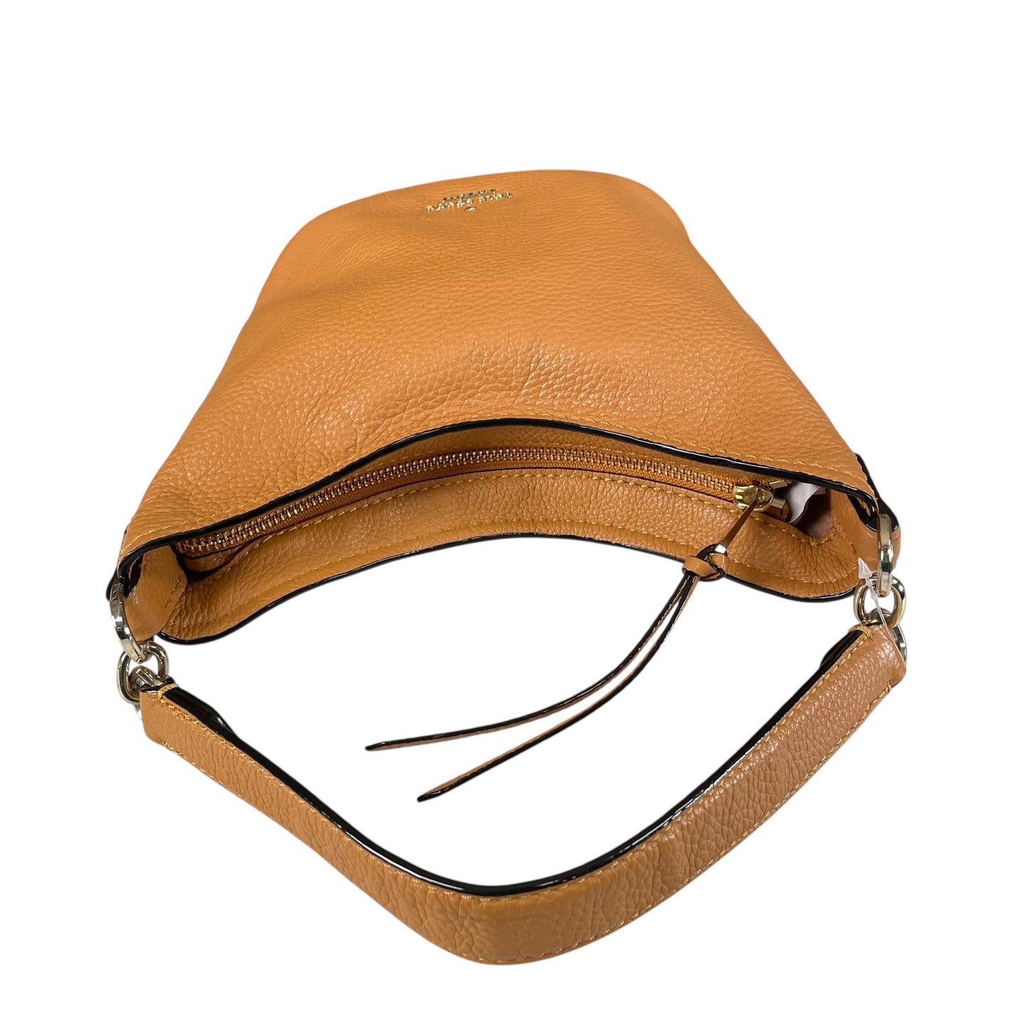 Kate Spade Jackson Street Pebbled Leather Bucket Bag Tan 2 Way Crossbody