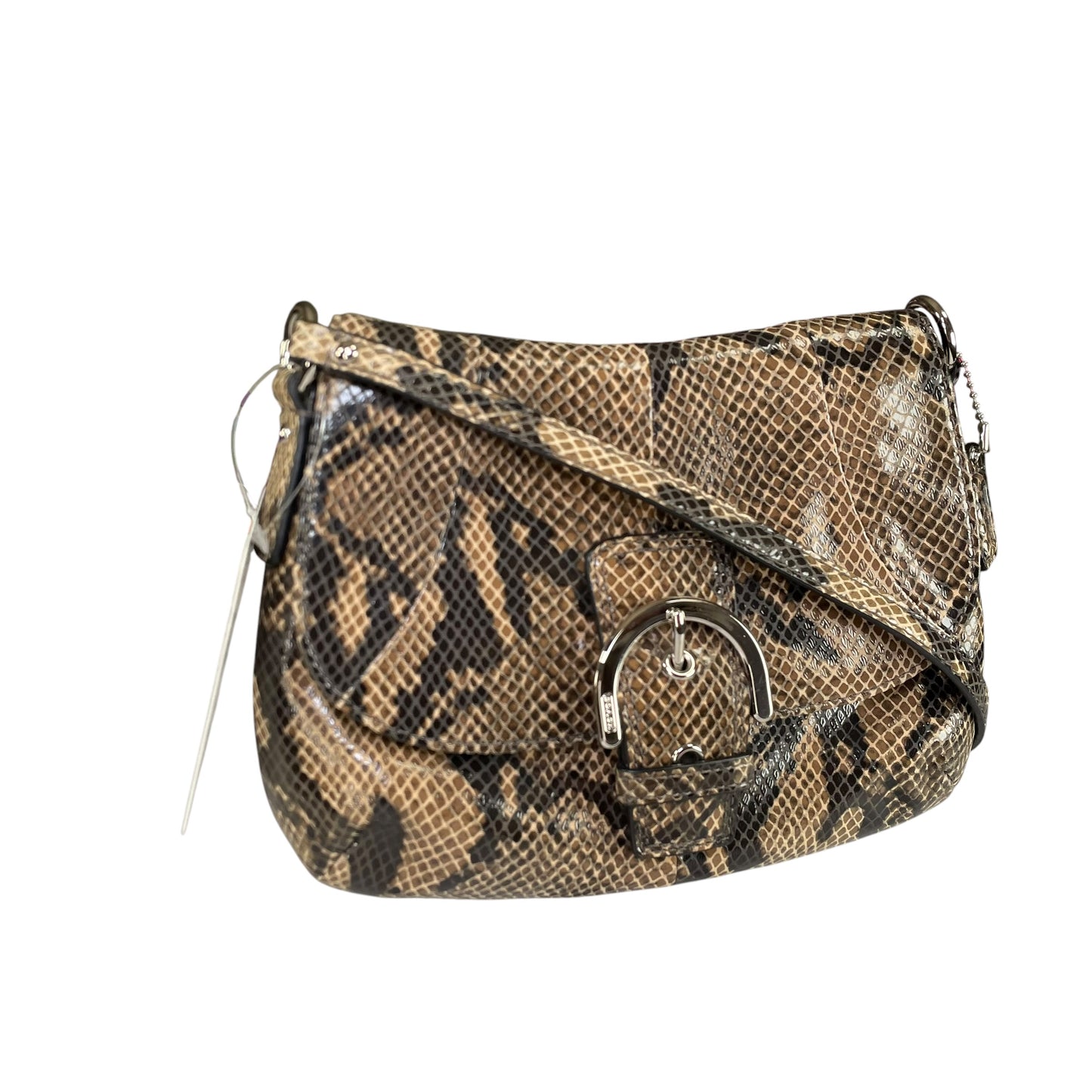 Coach SoHo Python Embossed Leather SHW Crossbody
