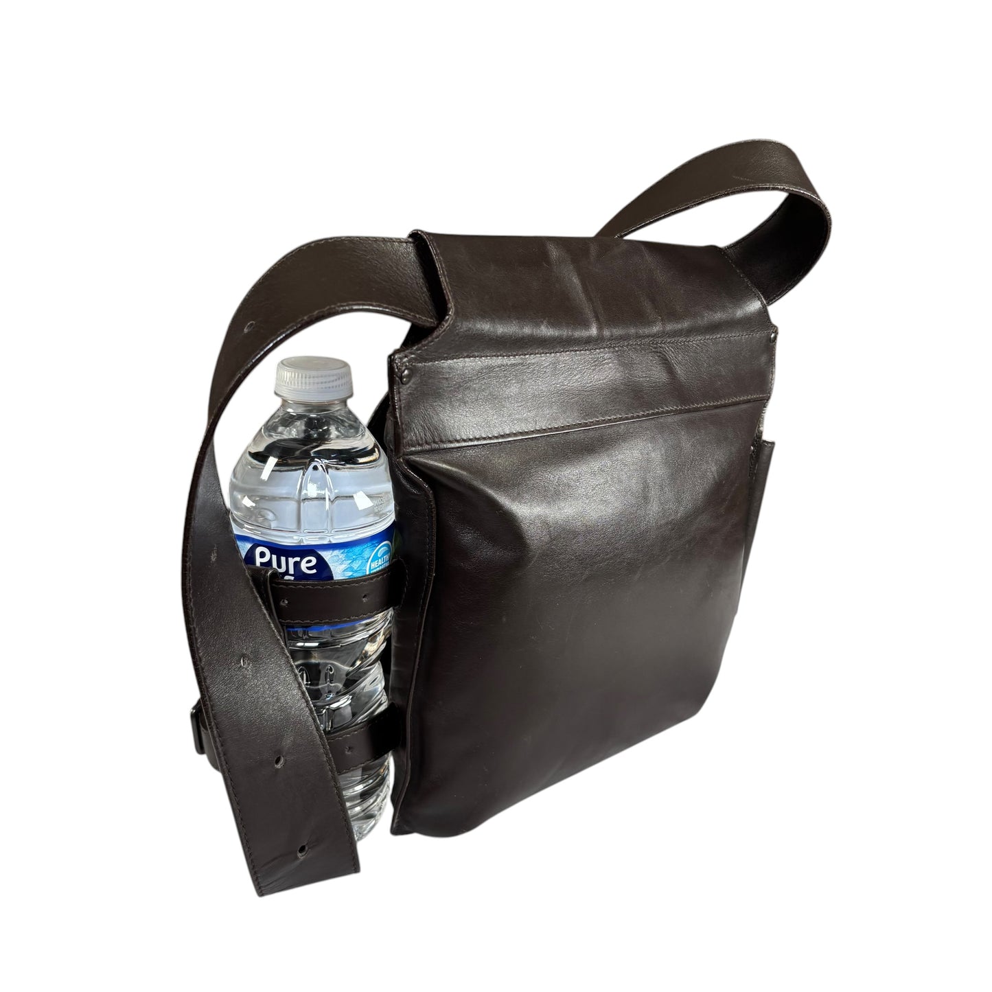 Bottega Veneta Travel Brown Leather Belt Bum Sling Pack Fanny Bag
