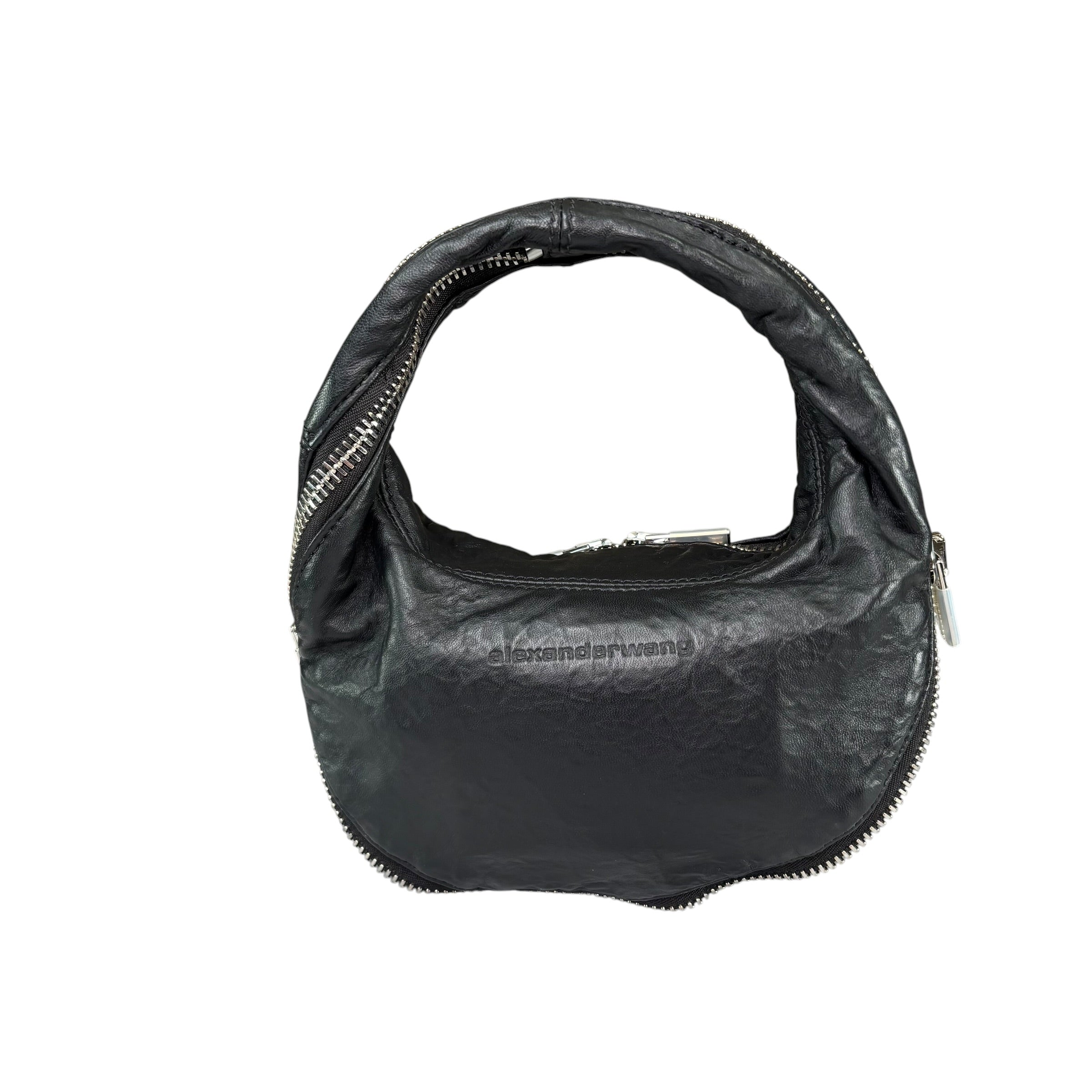 Alexander Wang Mini ZipTwist 2-Way Leather SHW Purse – Elliott's