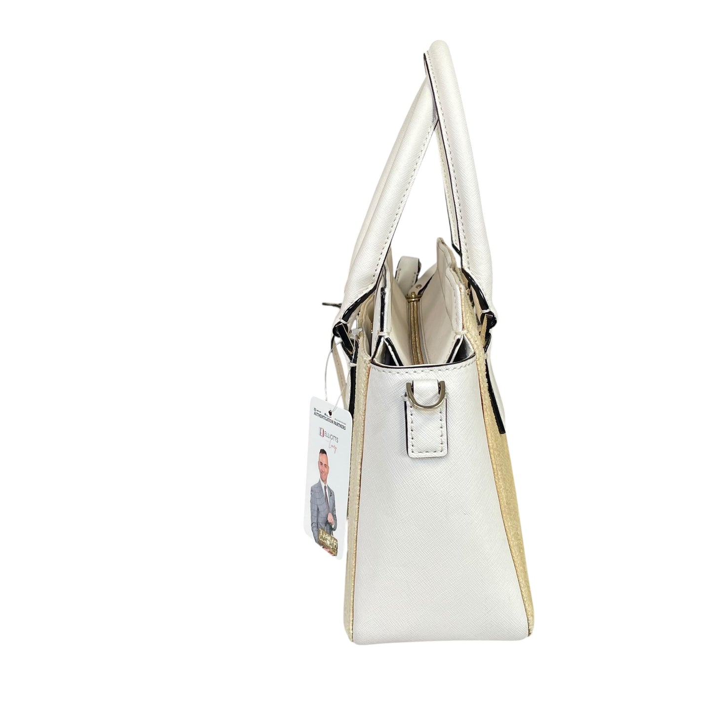 Kate Spade Cameron Street Candace Raffia Satchel GHW 2-Way Tote