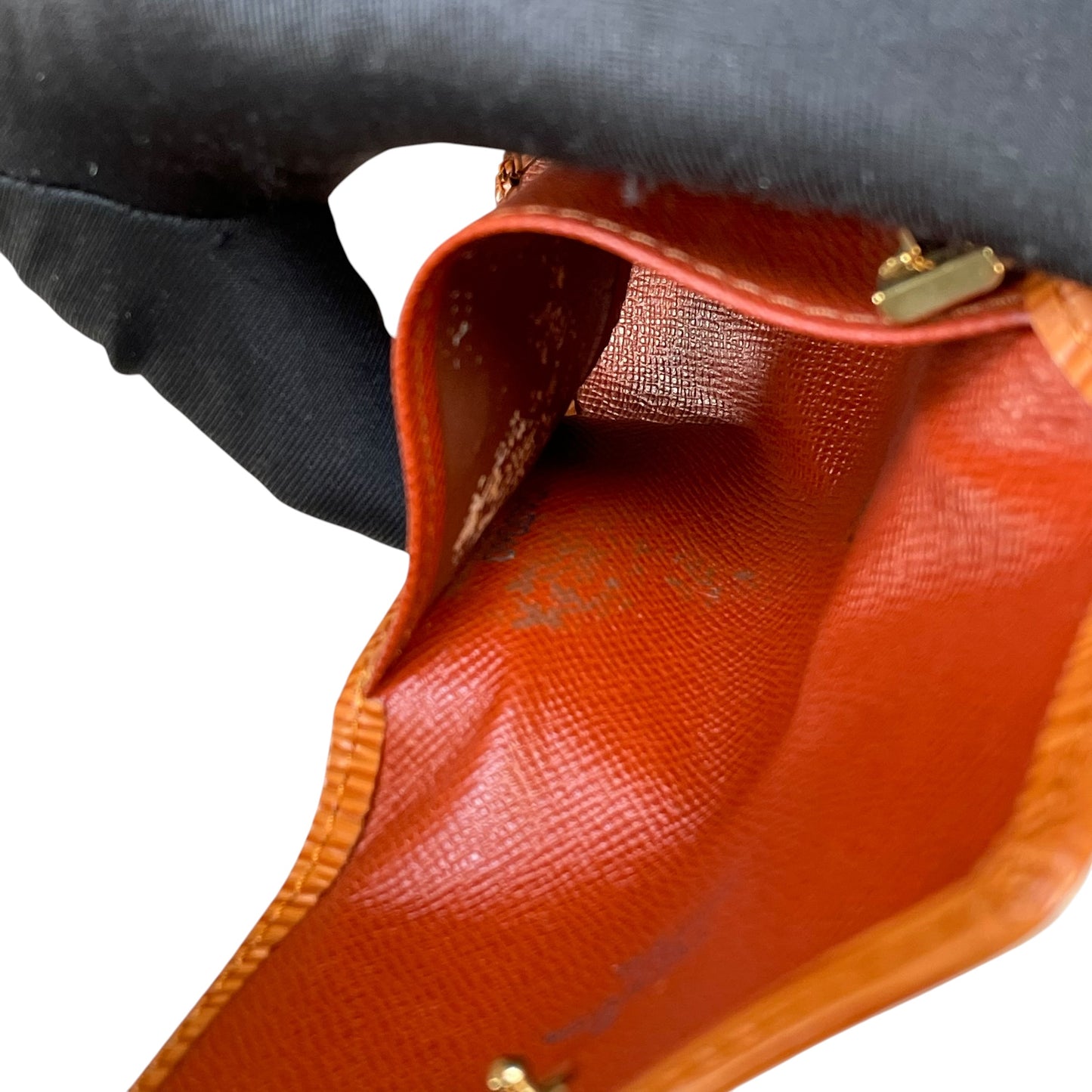 Louis Vuitton Epi Cognac Leather Six Key Holder Wallet
