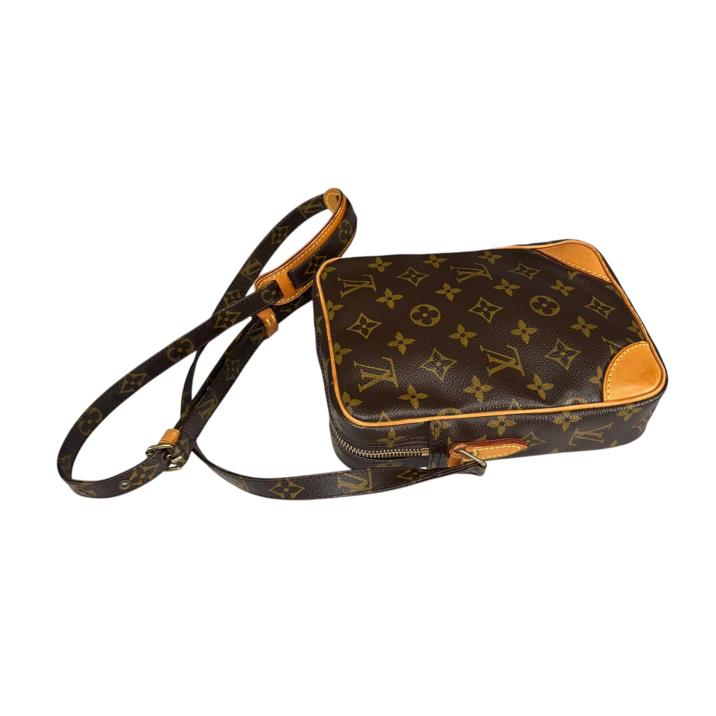 Louis Vuitton Danube PM Crossbody Monogram Canvas Bag