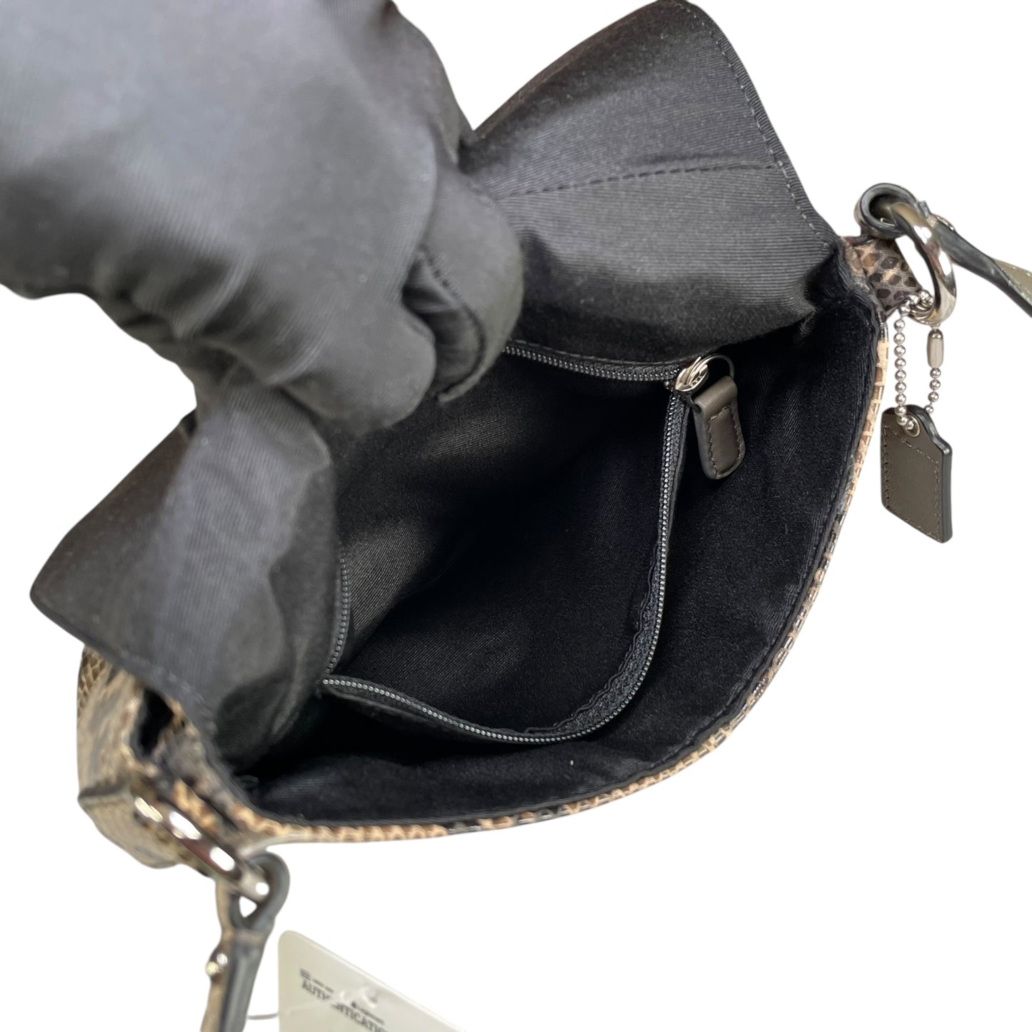 Coach SoHo Python Embossed Leather SHW Crossbody
