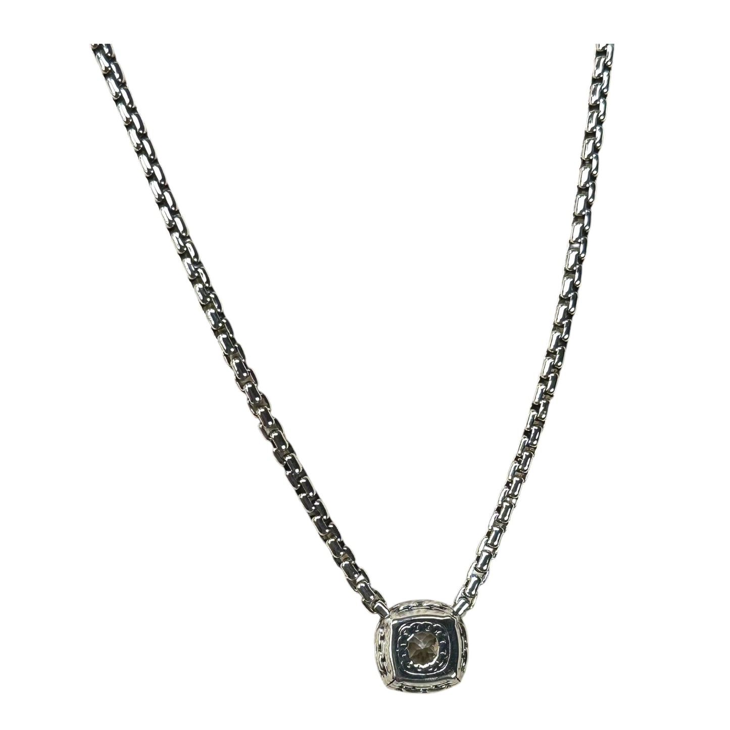JAI By John Hardy Quartz & Diamond Accent Sterling Silver 19”
