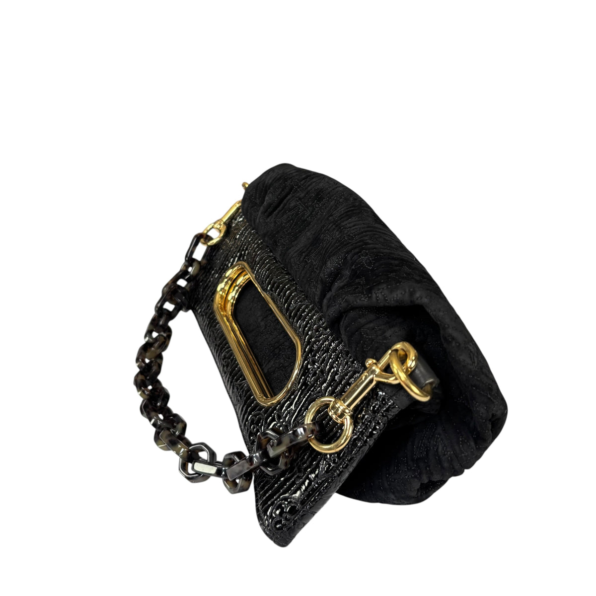 Louis Vuitton Y2K Limited Motard Before Dark Velvet Mono Top Handle Chain Bag