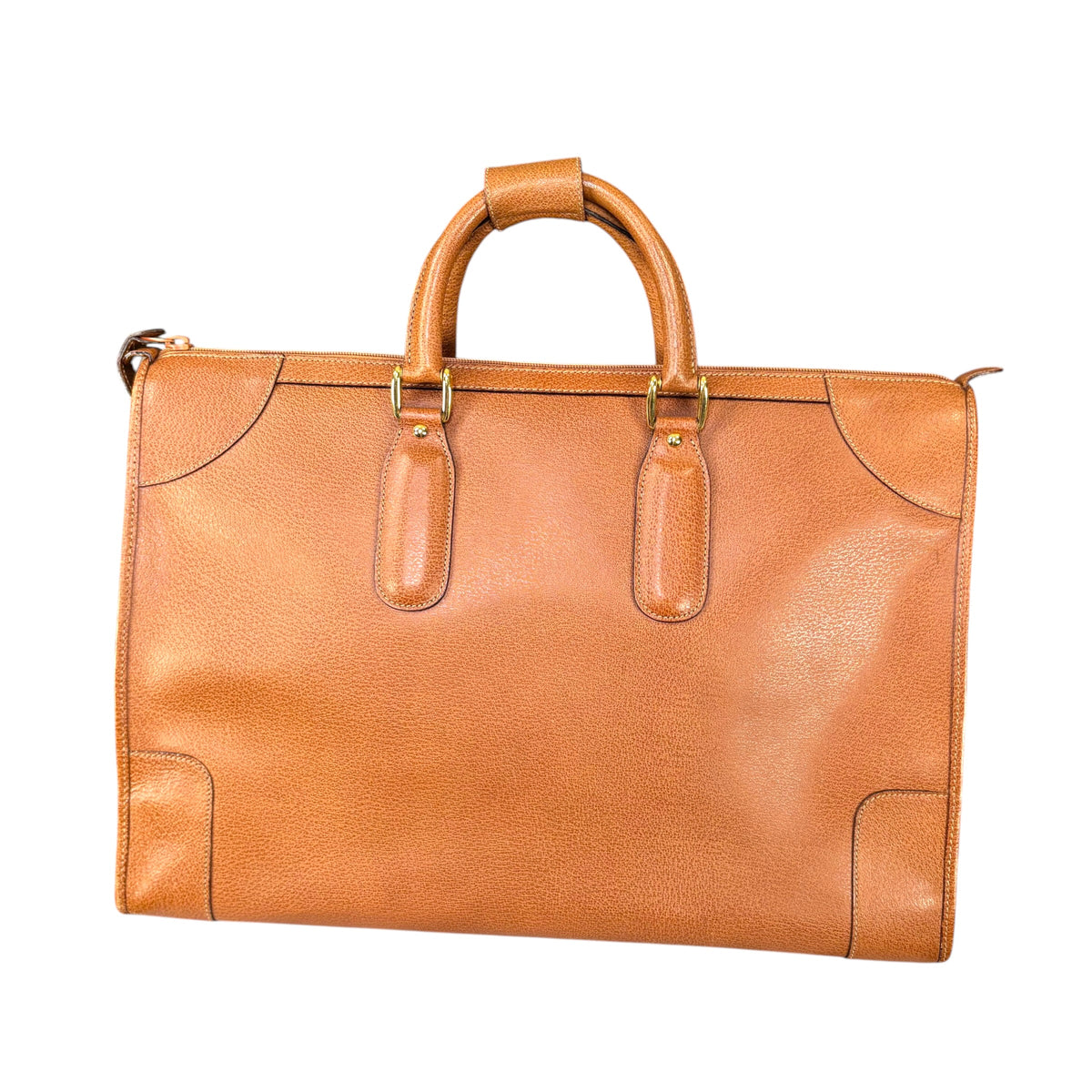 Gucci Brown 90’s XL Luggage Business Bag