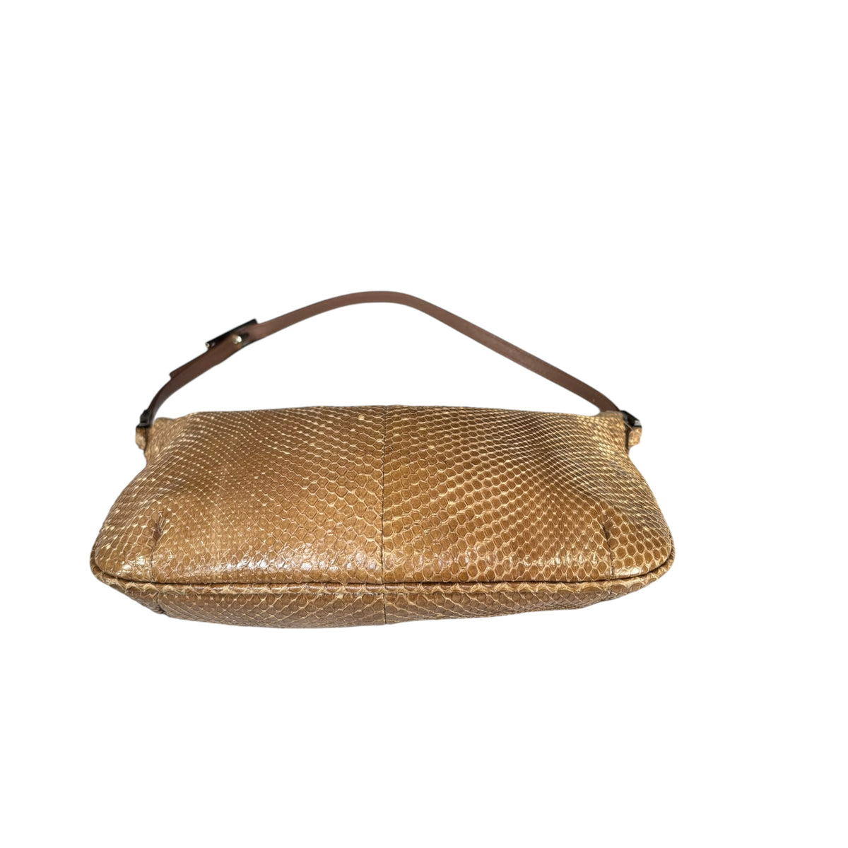 Gucci Snake Y2K Small Croissant Embossed SHW Shoulder Purse