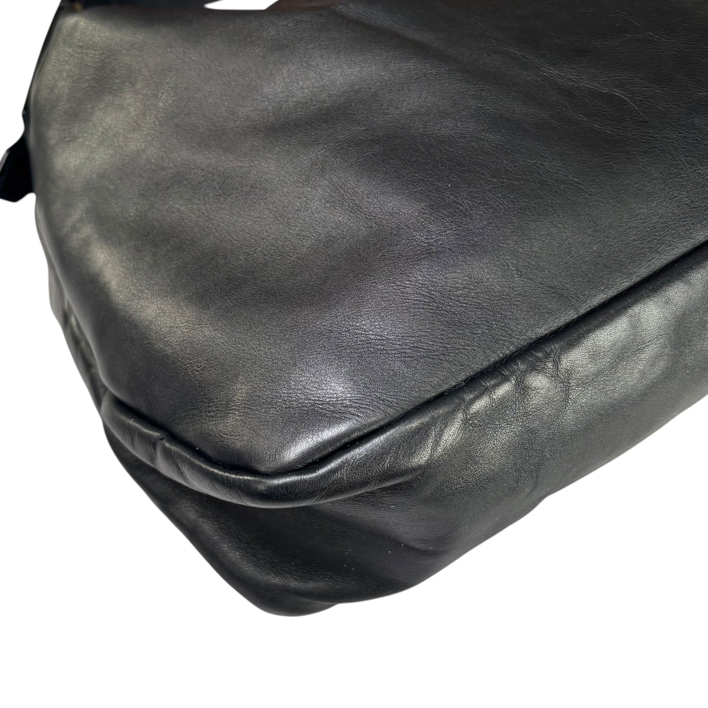 Gucci Y2K Horsebit GHW Black Leather Shoulder Hobo Purse