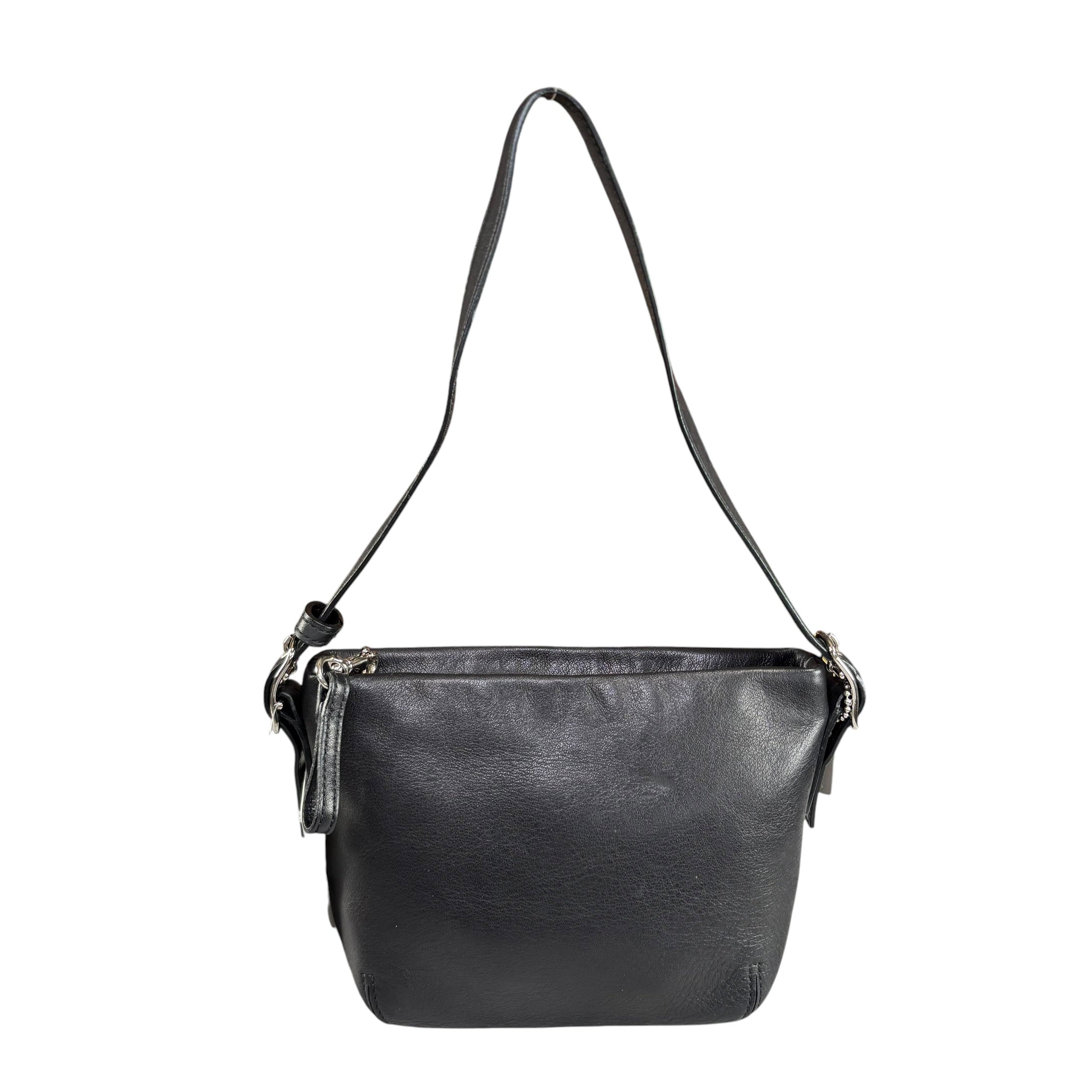 Coach Mini Y2K Black Leather SHW Shoulder Purse – Elliott's Luxury