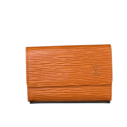 Louis Vuitton Epi Cognac Leather Six Key Holder Wallet