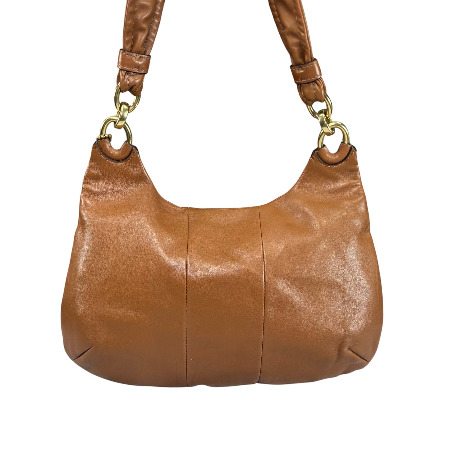 Coach Y2K Kristin Brown Leather BHW Shoulder 2-Way Purse