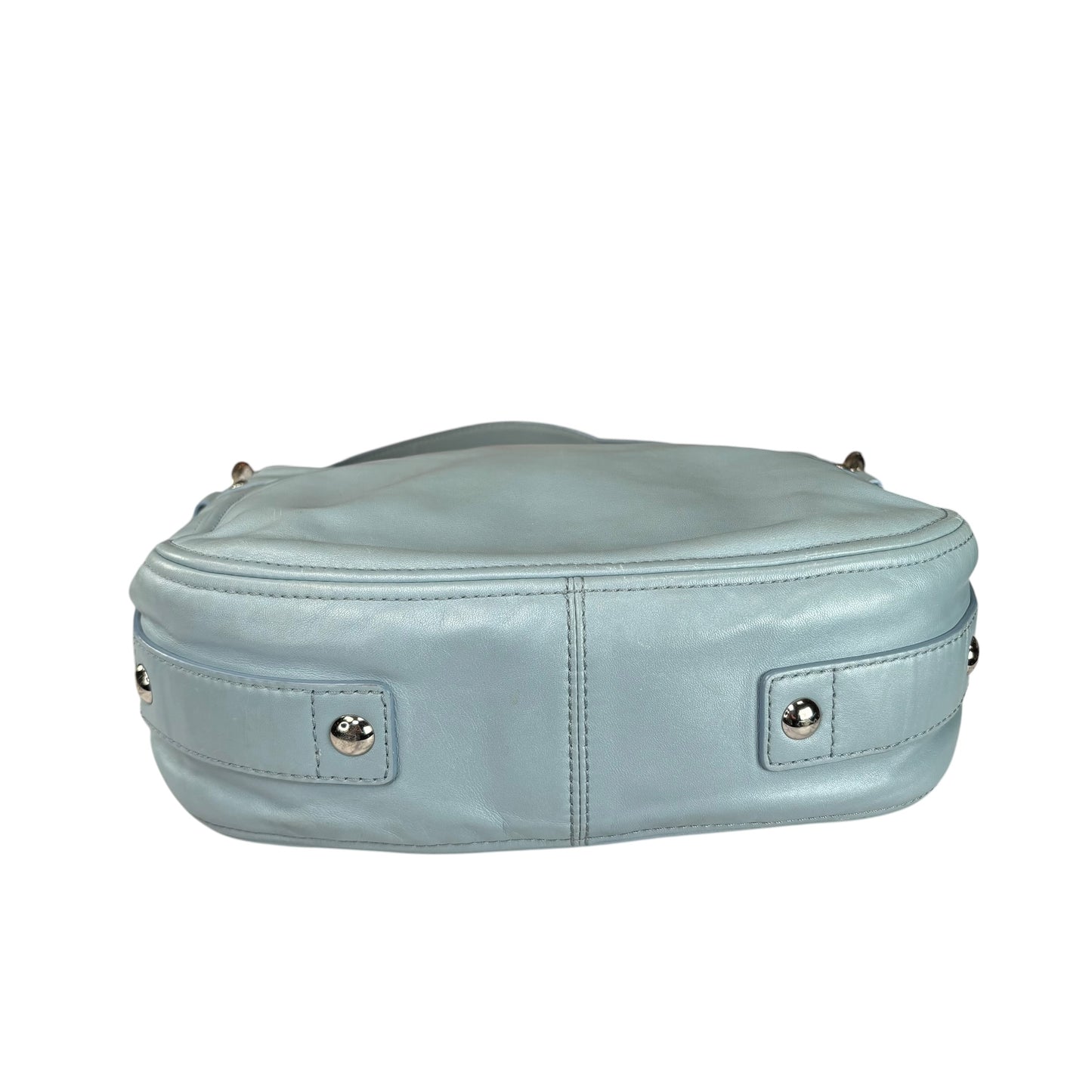Coach Zoe Light Blue SHW 2-Way Shoulder Hobo Purse