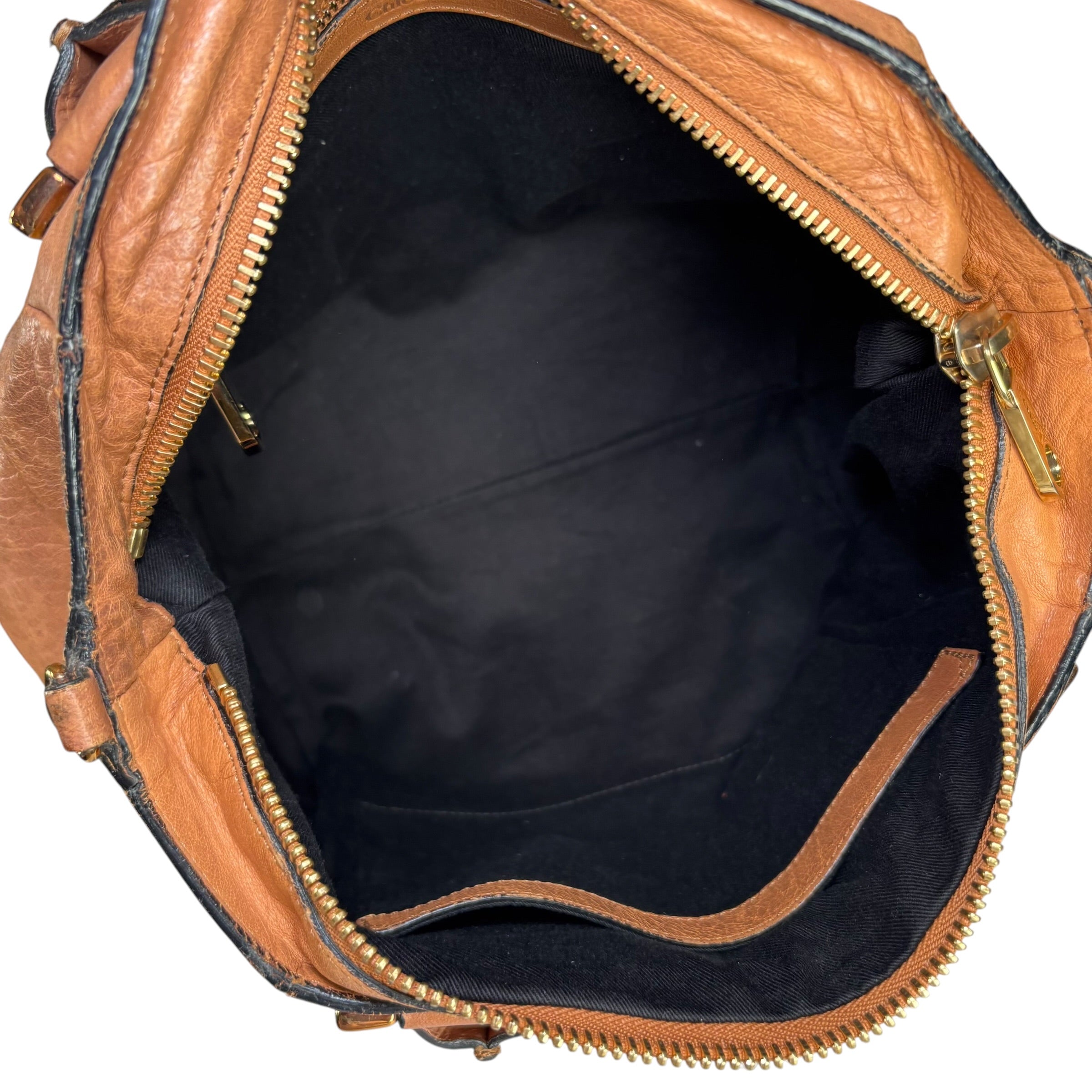 Chloe Ethel Medium Cognac Brown Leather Satchel – Elliott's Luxury