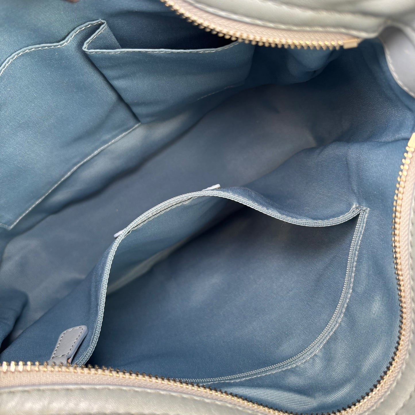 Coach Zoe Light Blue SHW 2-Way Shoulder Hobo Purse
