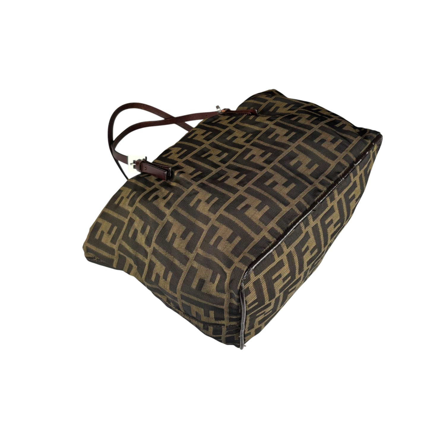 Fendi Zucca Y2K Canvas Mini Bucket Tote Purse
