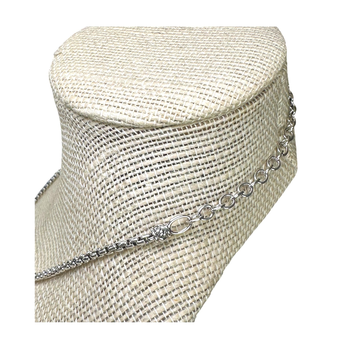 JAI By John Hardy Quartz & Diamond Accent Sterling Silver 19”
