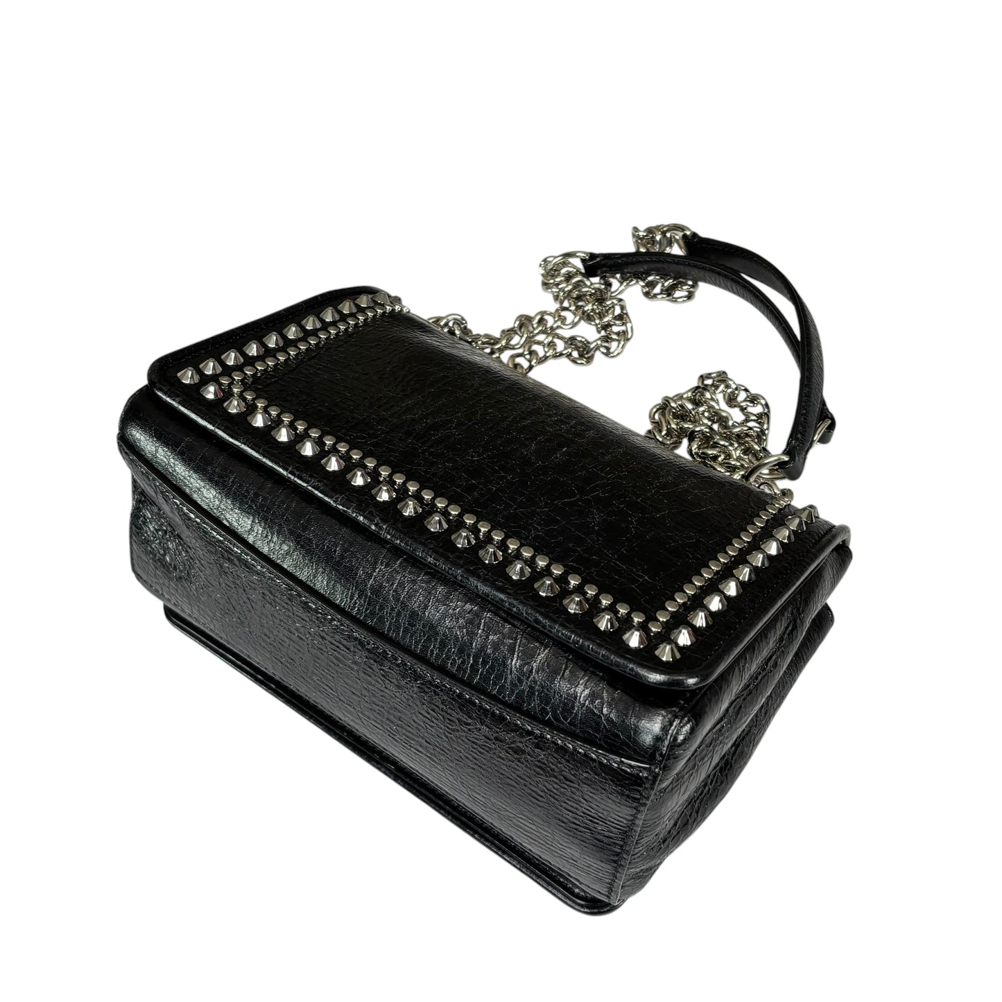 Jimmy Choo Rebel Studded 2-Way  SHW Crossbody Purse