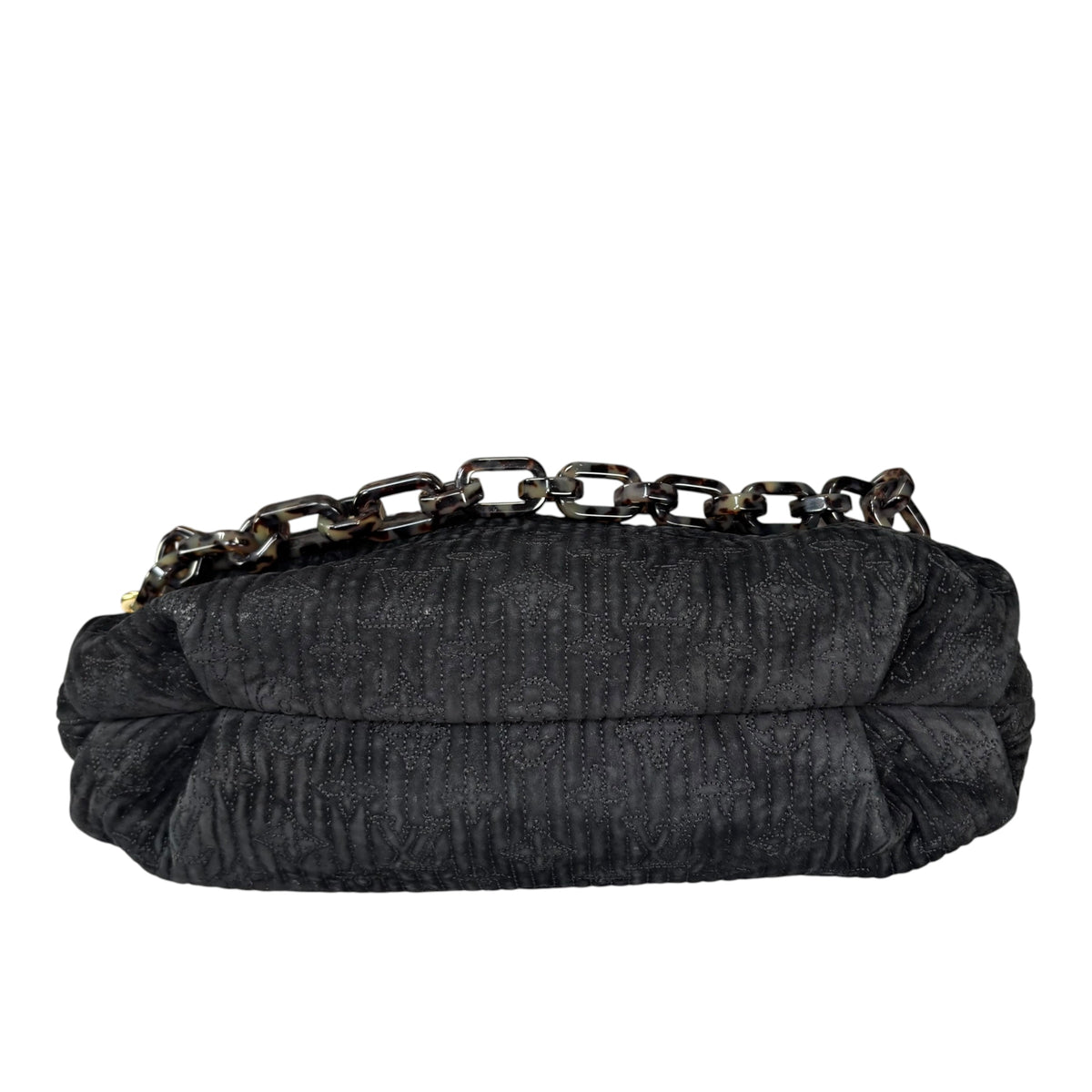 Louis Vuitton Y2K Limited Motard Before Dark Velvet Mono Top Handle Chain Bag
