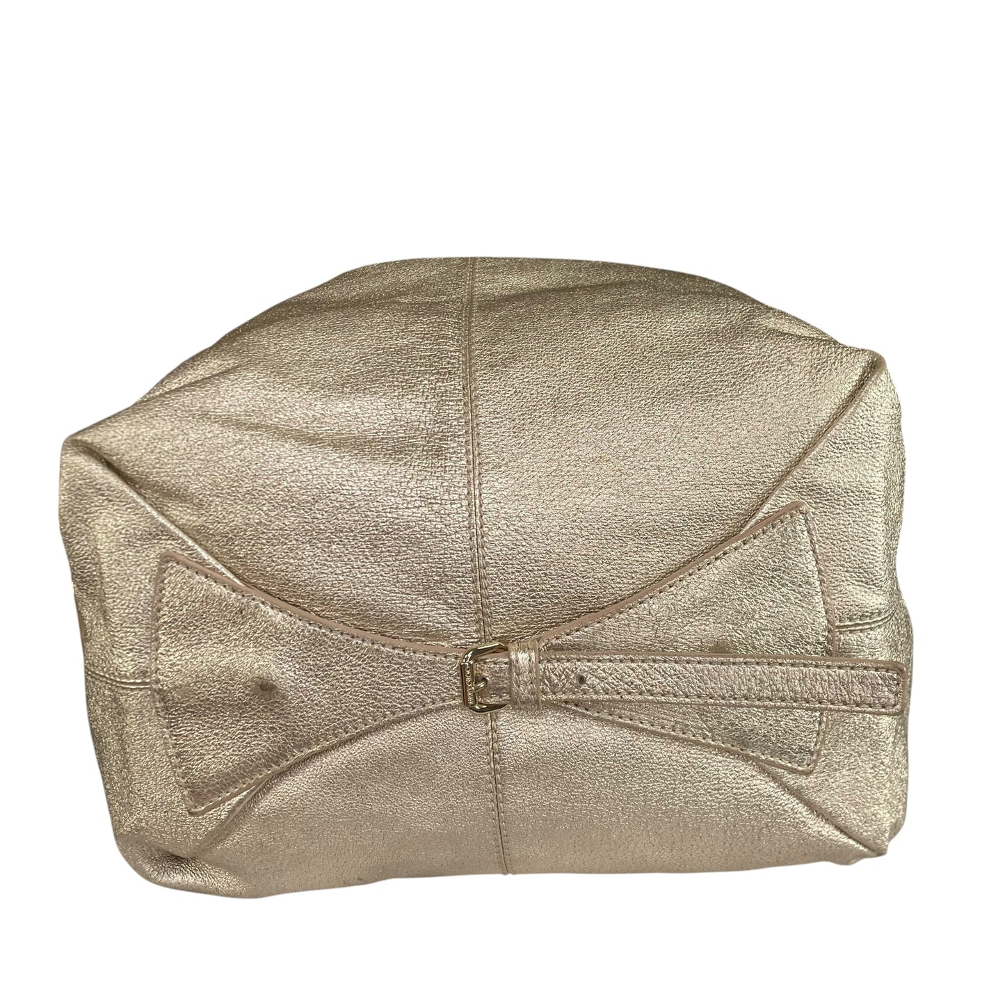 Jimmy Choo Y2K Metallic GHW Aged Golden Foil Leather XL Hobo