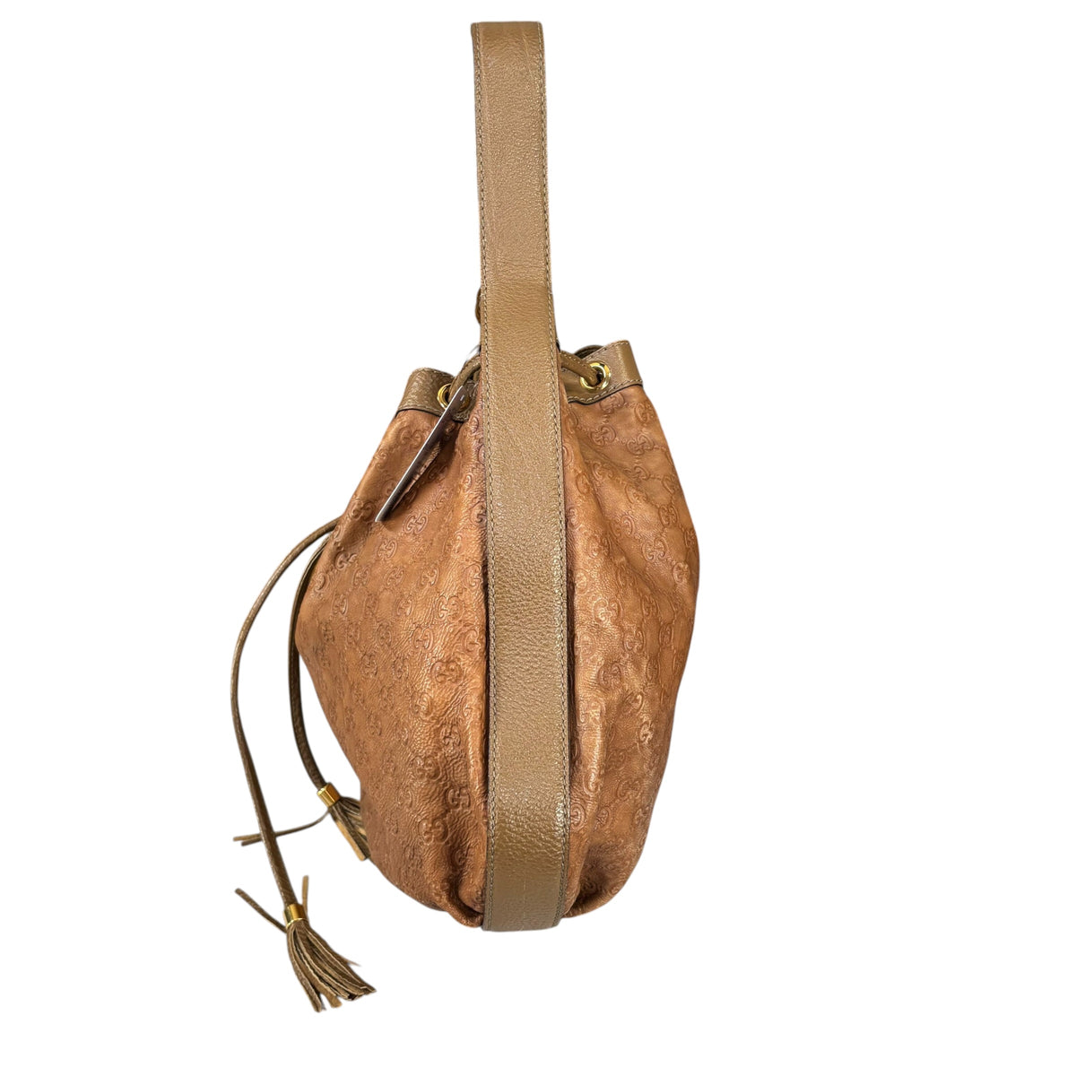 Gucci GG GHW Icon XL Brown Shoulder Hobo Bag
