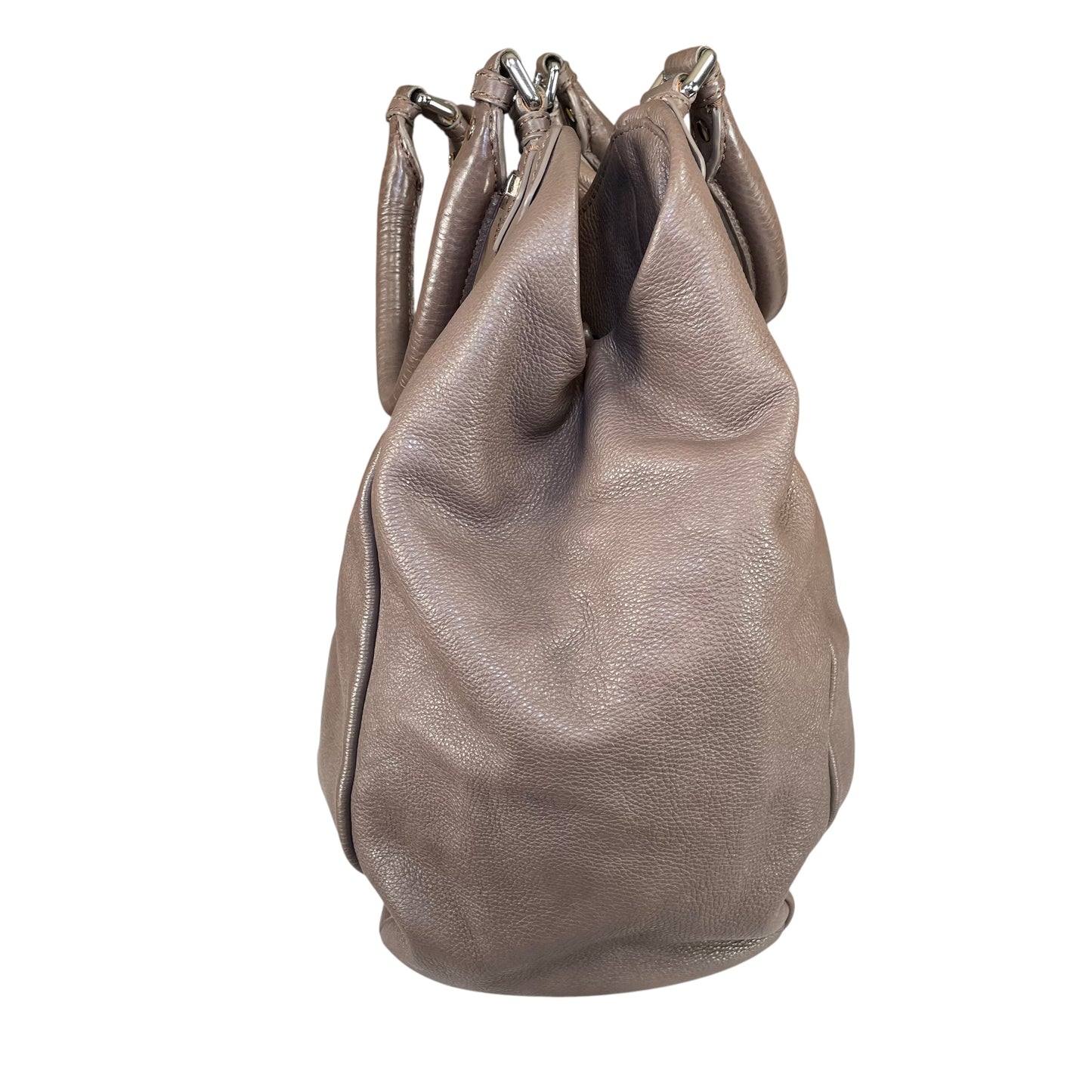 Marc by Marc Jacobs Classic Q Francesca SHW Taupe Leather  2-Way Hobo Bag