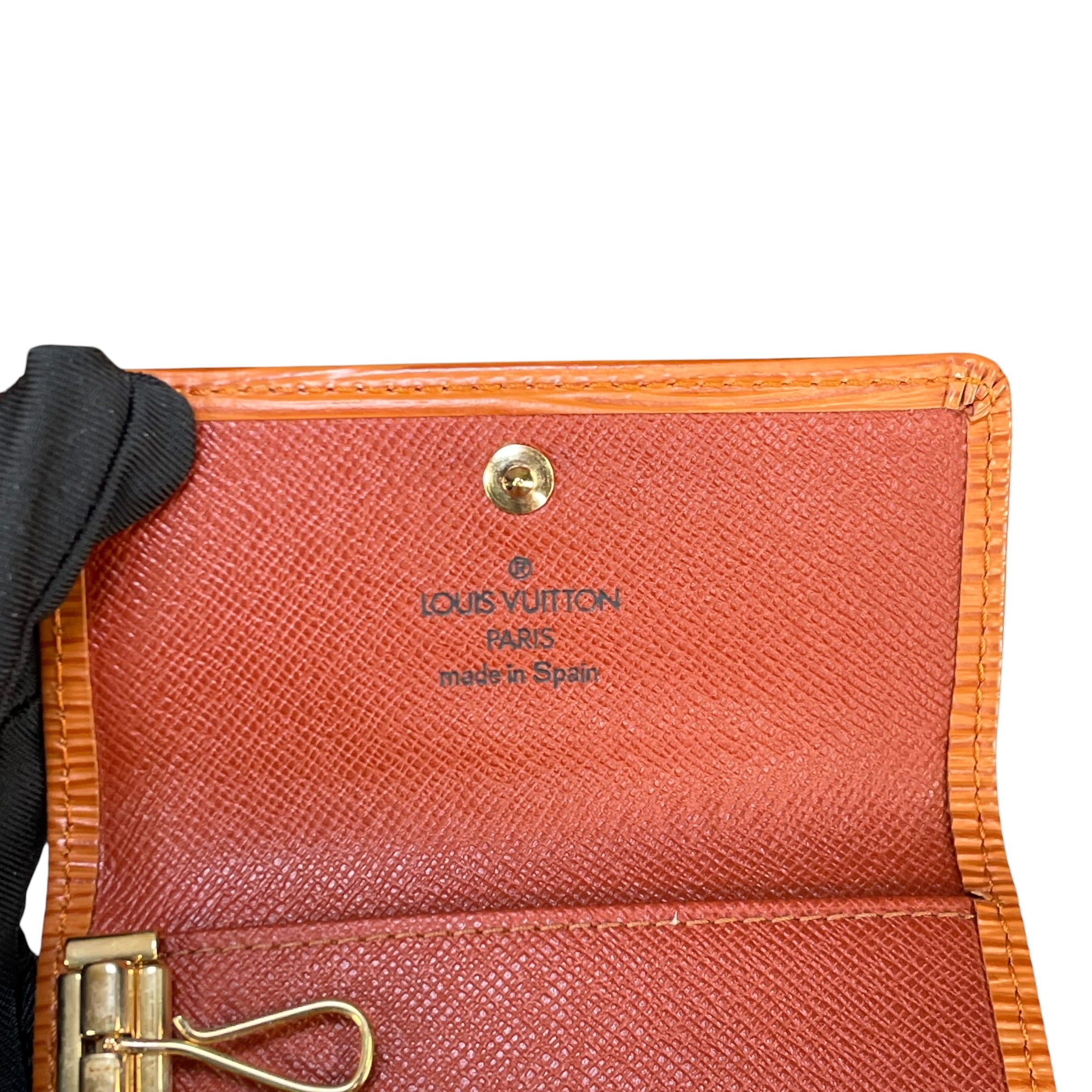 Louis Vuitton Epi Cognac Leather Six Key Holder Wallet – Elliott's