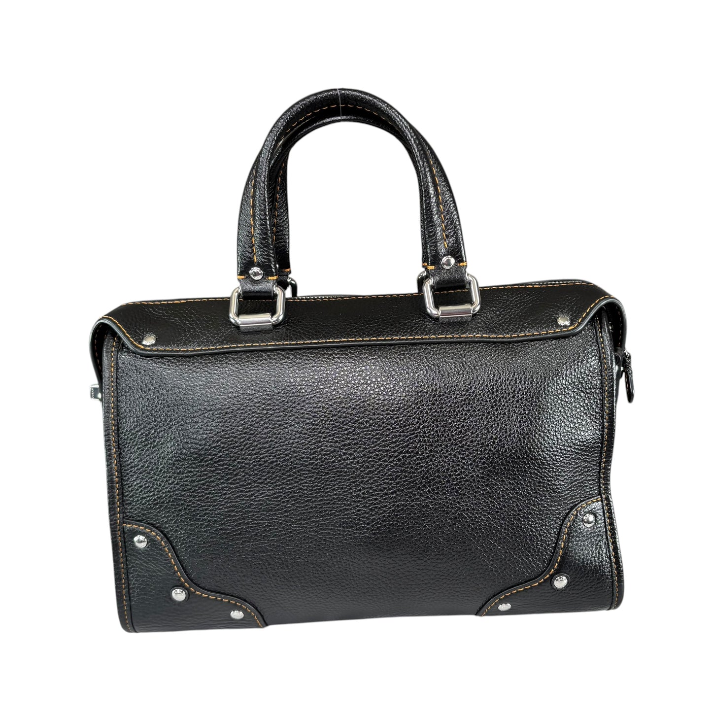 Coach Millie SHW Pebbled Leather Satachel Crossbody Bag