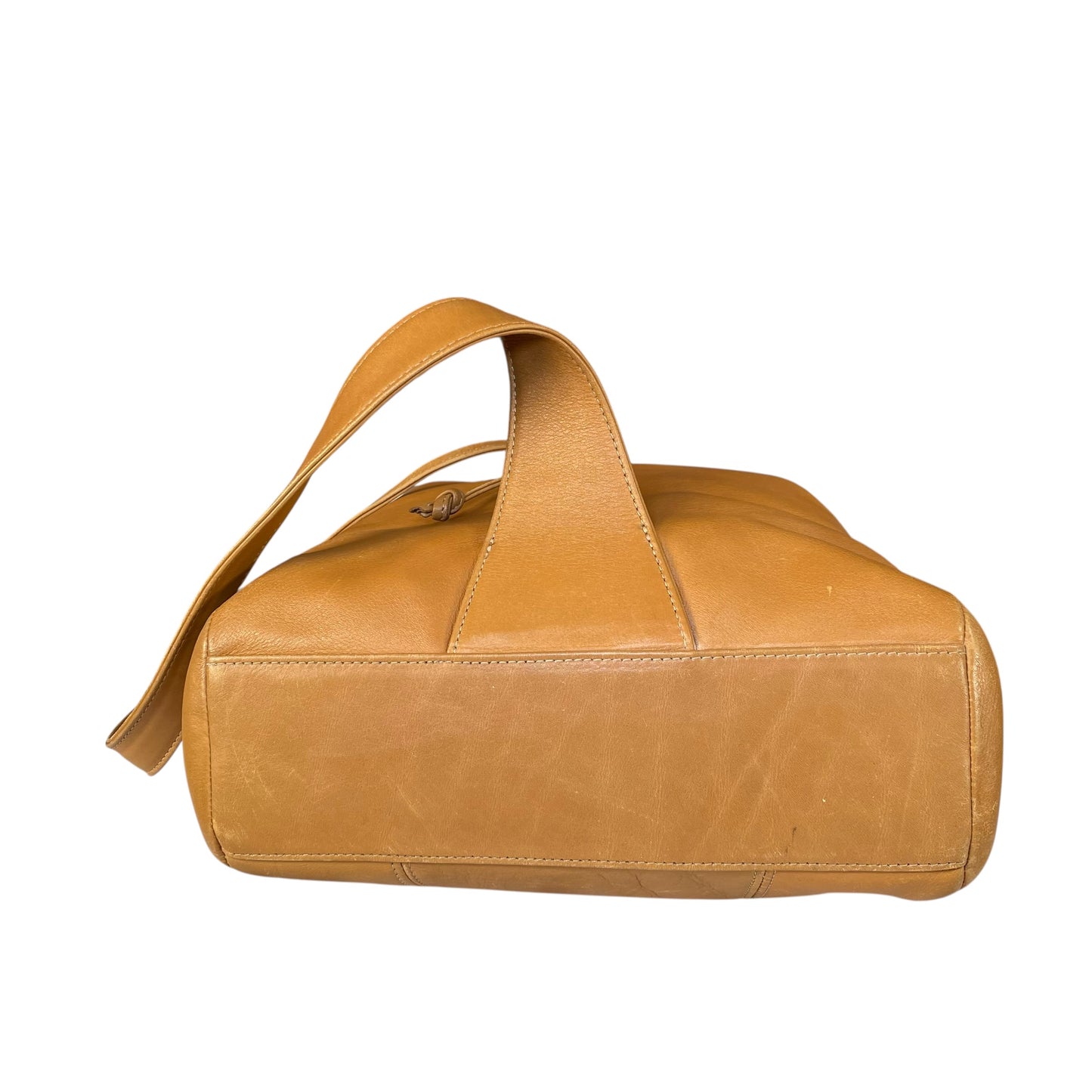 Coach Sonoma Tan Leather Sling Backpack Drawstring  Shoulder Bucket Tote