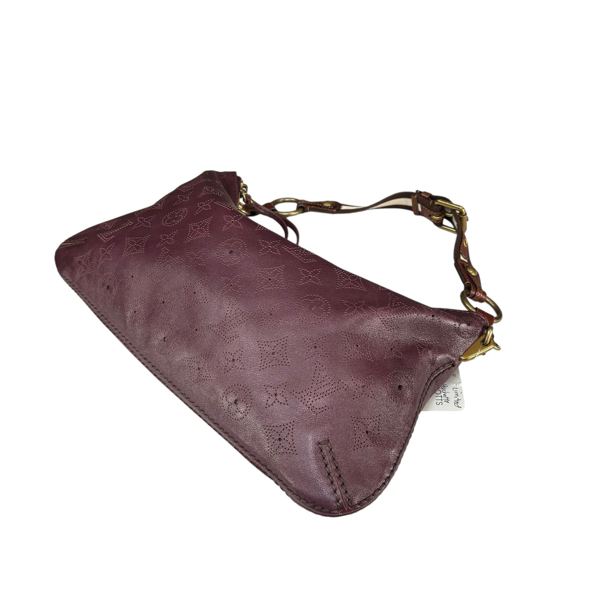 Louis Vuitton Limited Edition Mahina Bordeaux Leather Onatah PM Pouchette Hobo