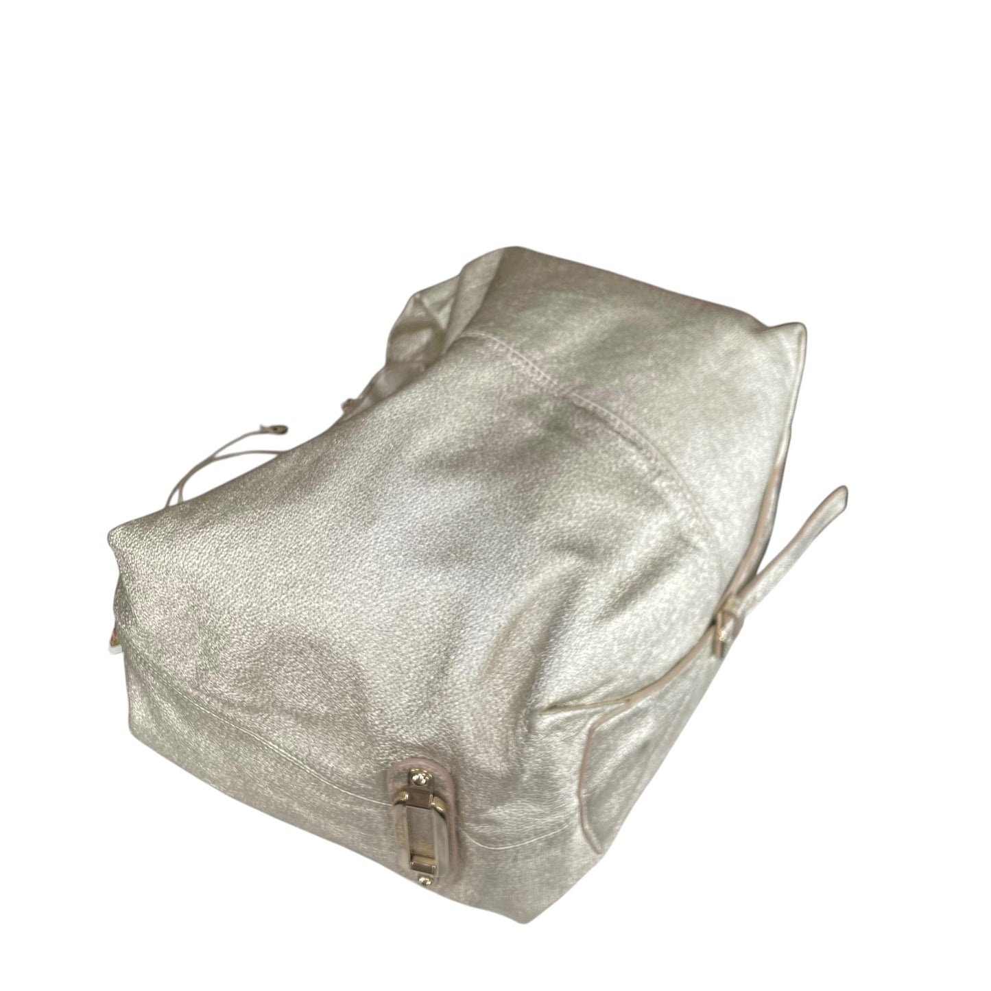 Jimmy Choo Y2K Metallic GHW Aged Golden Foil Leather XL Hobo