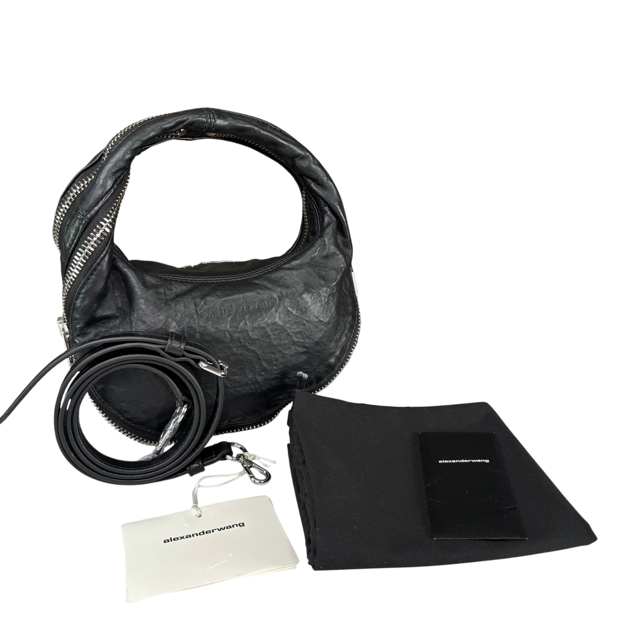 バッグ ALEXANDER WANG LEATHER 2WAY BAG Alexander Wang Mini ZipTwist 2-Way Leather SHW Purse – Elliott's