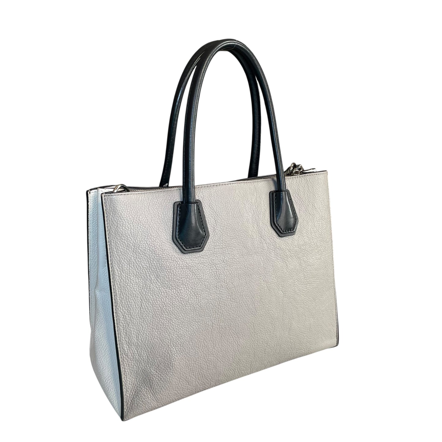 Michael Kors Mercer Large Tricolor Leather SHW Tote 2-Way Crossbody