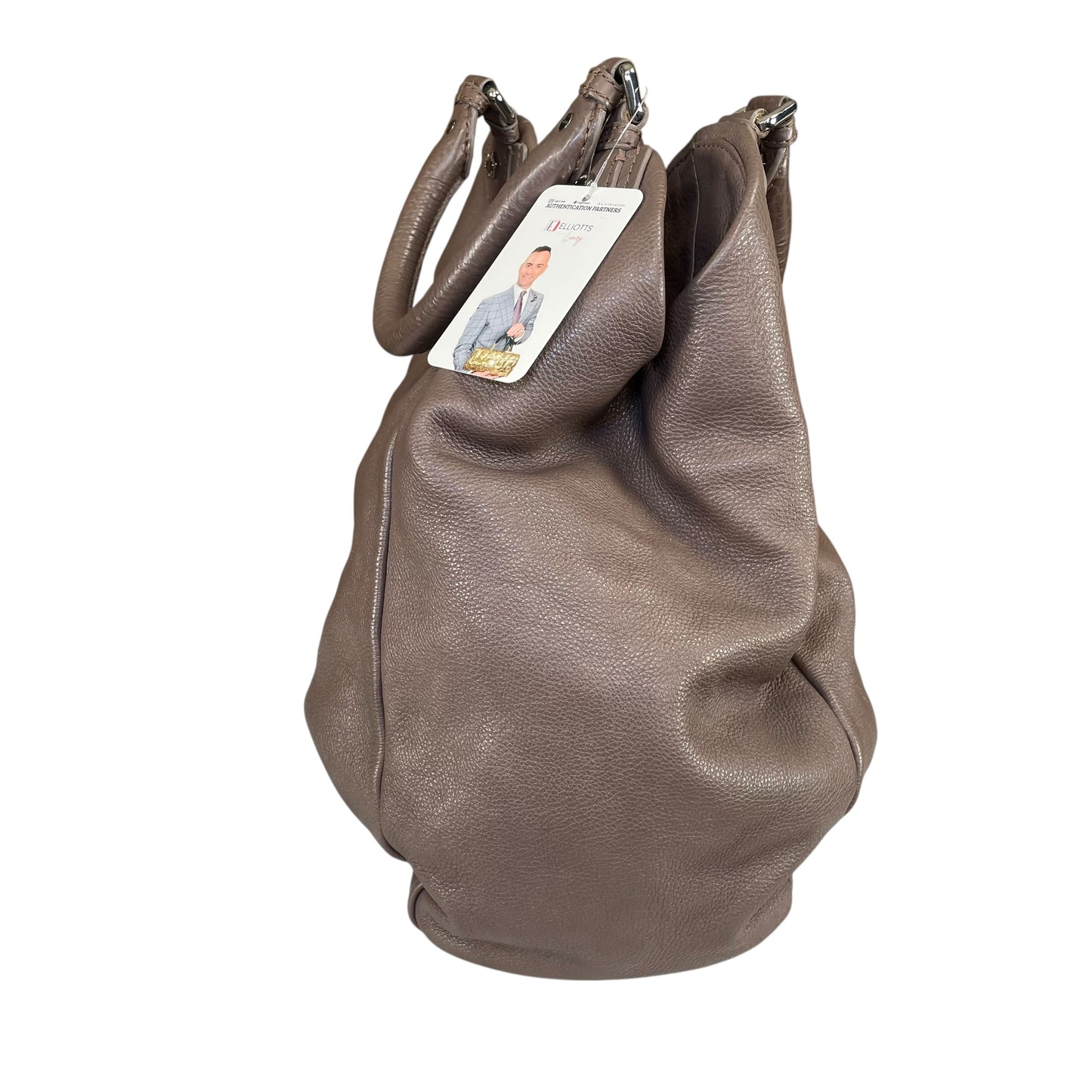 Marc by Marc Jacobs Classic Q Francesca SHW Taupe Leather  2-Way Hobo Bag