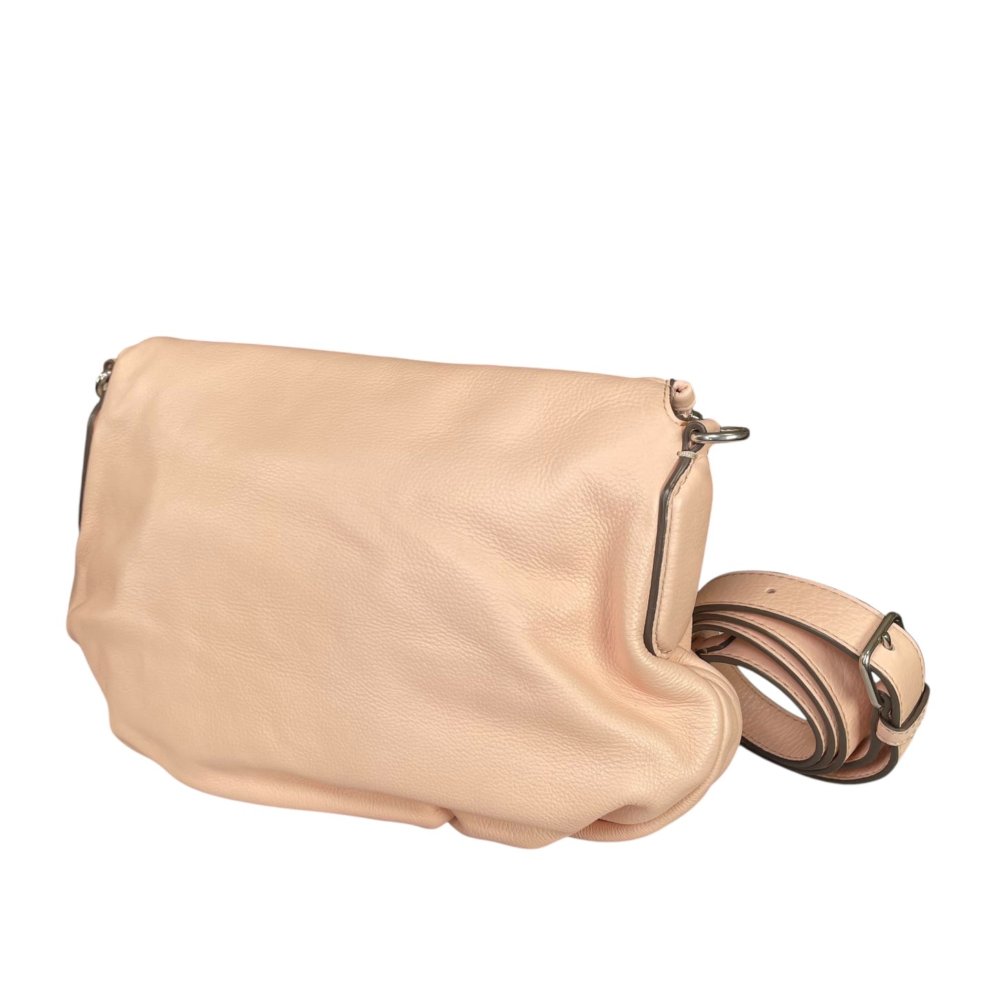 Marc By Marc Natasha Pink Crossbody Leather Satchel