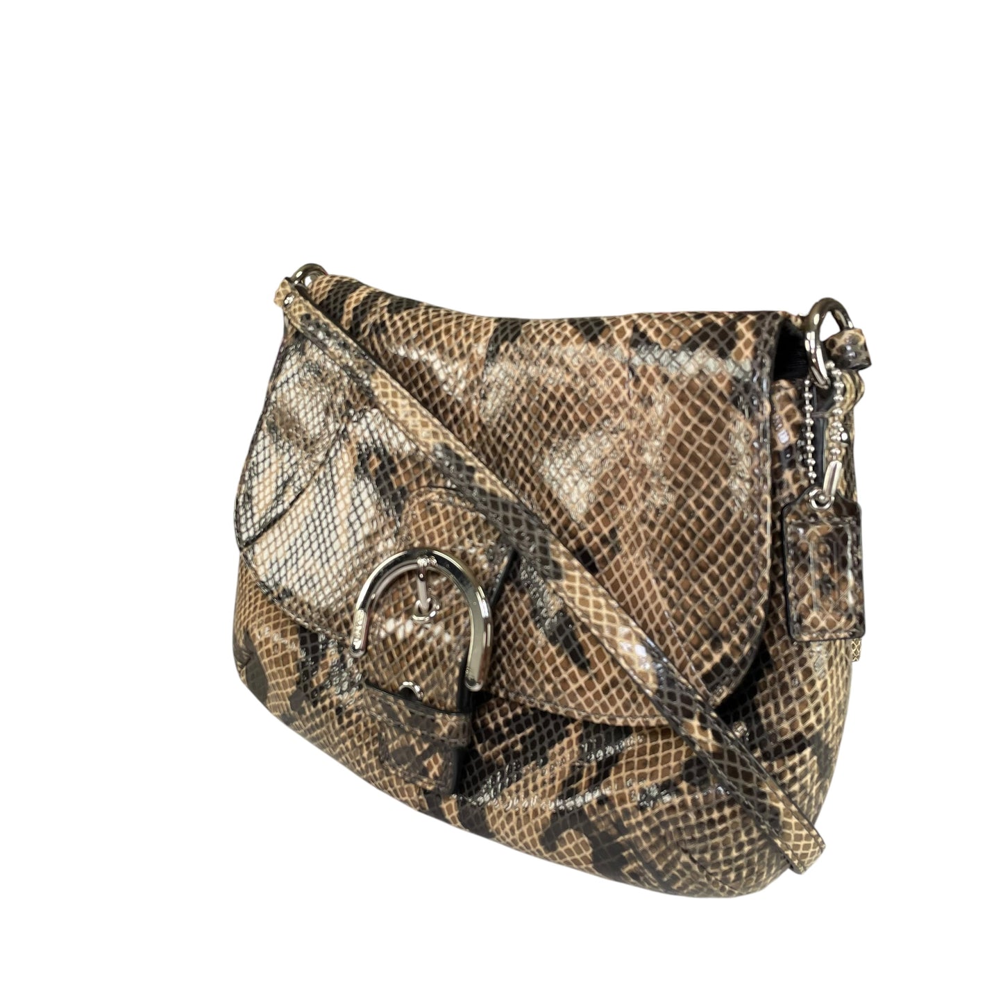 Coach SoHo Python Embossed Leather SHW Crossbody
