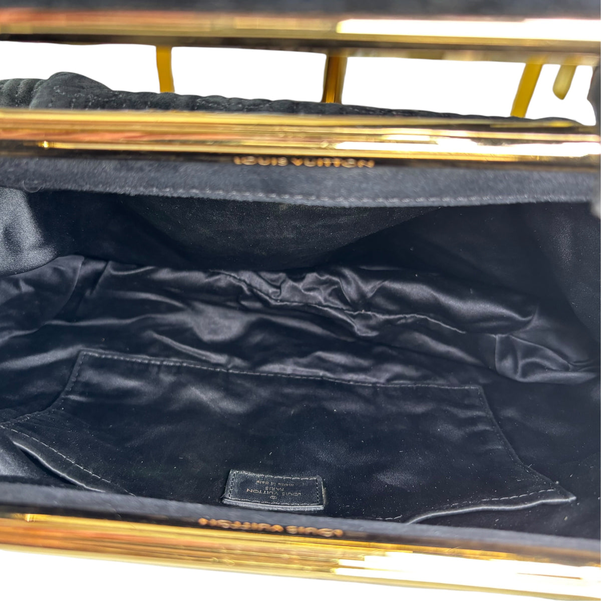Louis Vuitton Y2K Limited Motard Before Dark Velvet Mono Top Handle Chain Bag
