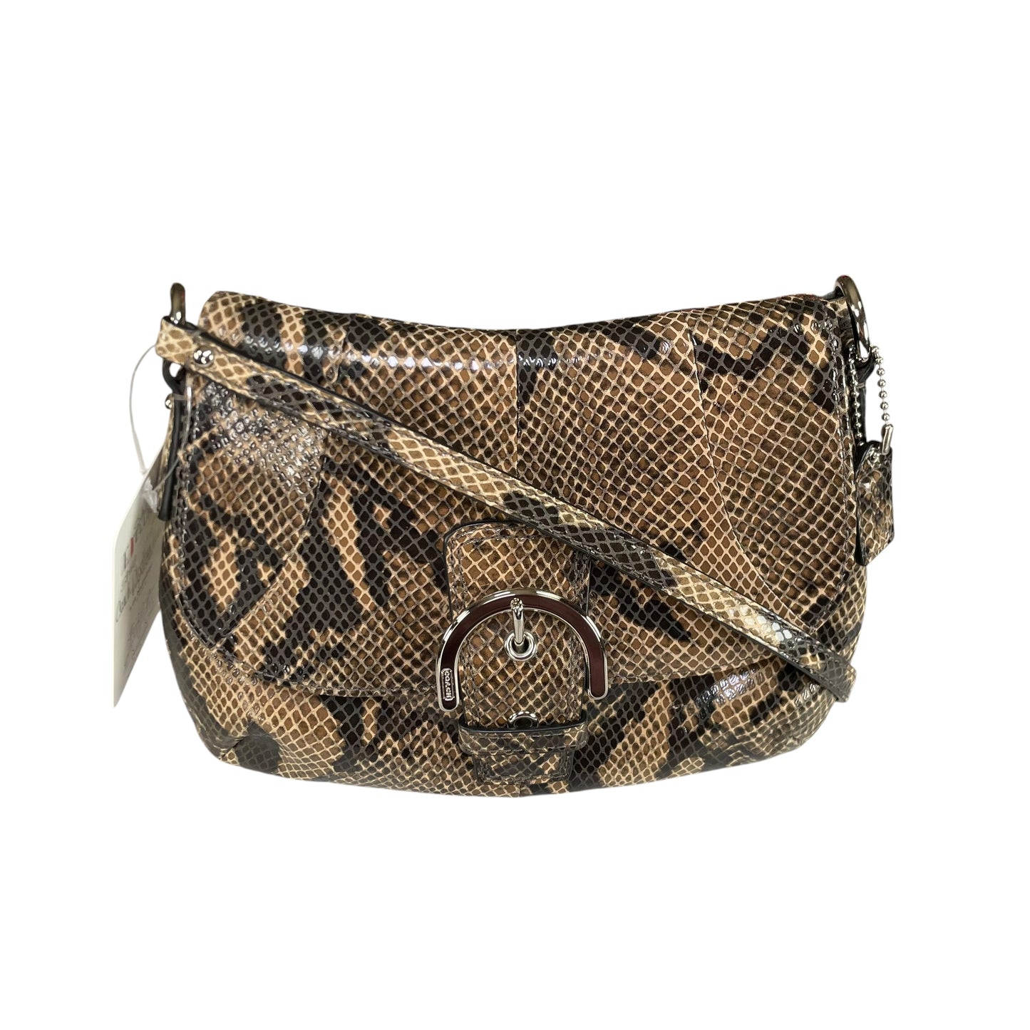 Coach SoHo Python Embossed Leather SHW Crossbody