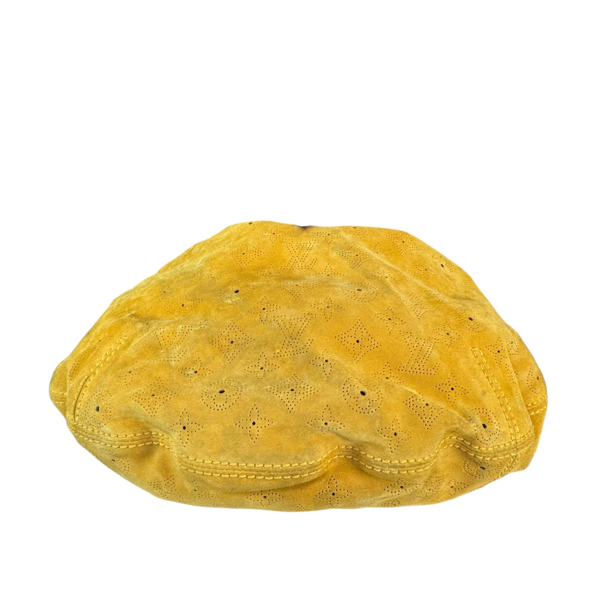 Louis Vuitton Y2K Onata Mustard Mahina Suede GM Hobo Bag