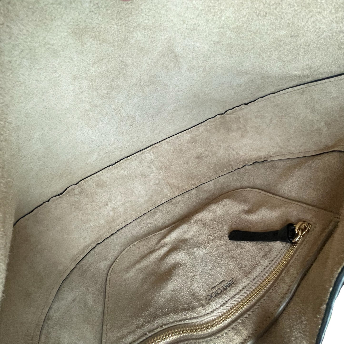 Jimmy Choo Stevie GHW Black Leather Hobo Shoulder Purse